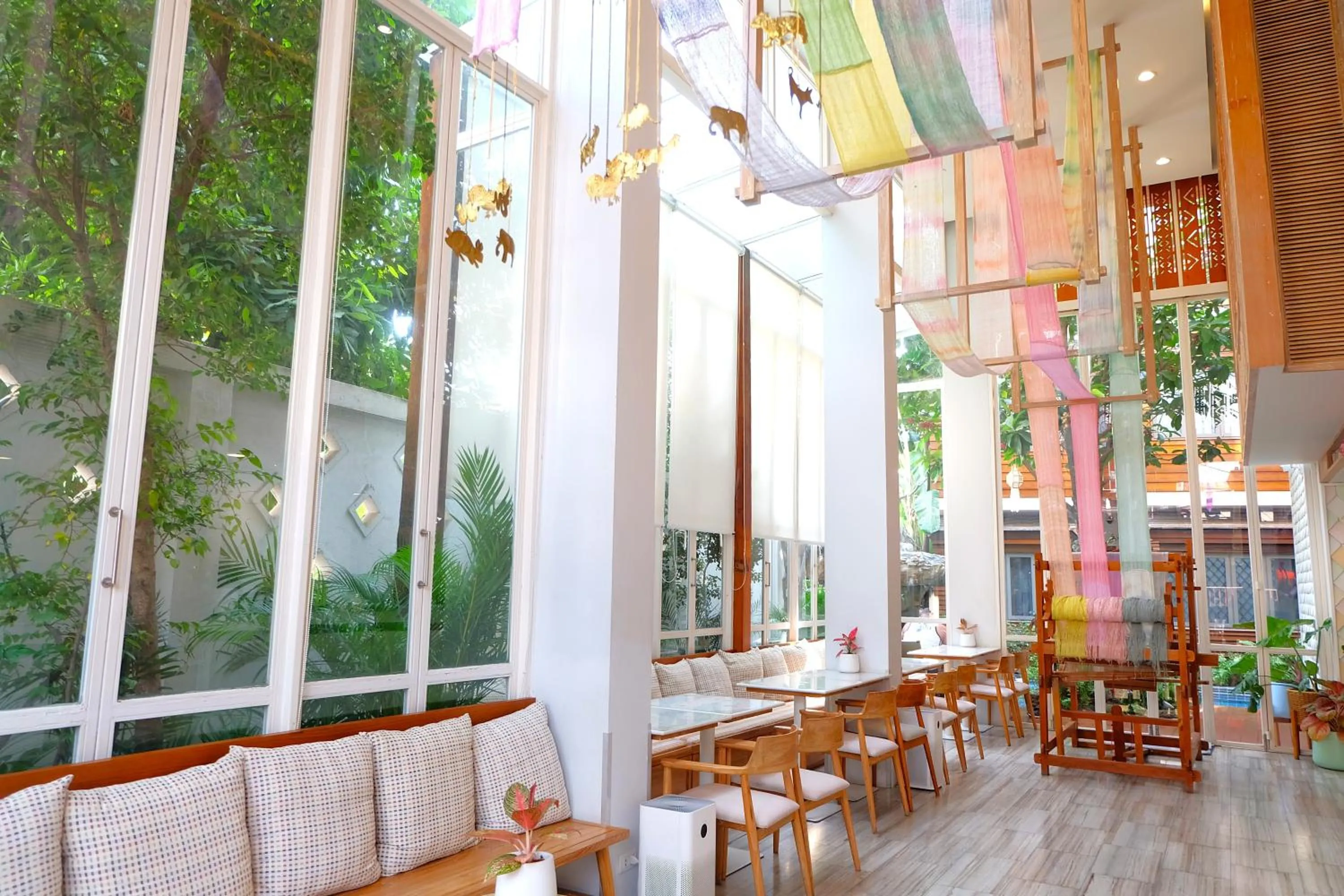 Lobby or reception in Pastell Oldtown Chiang Mai