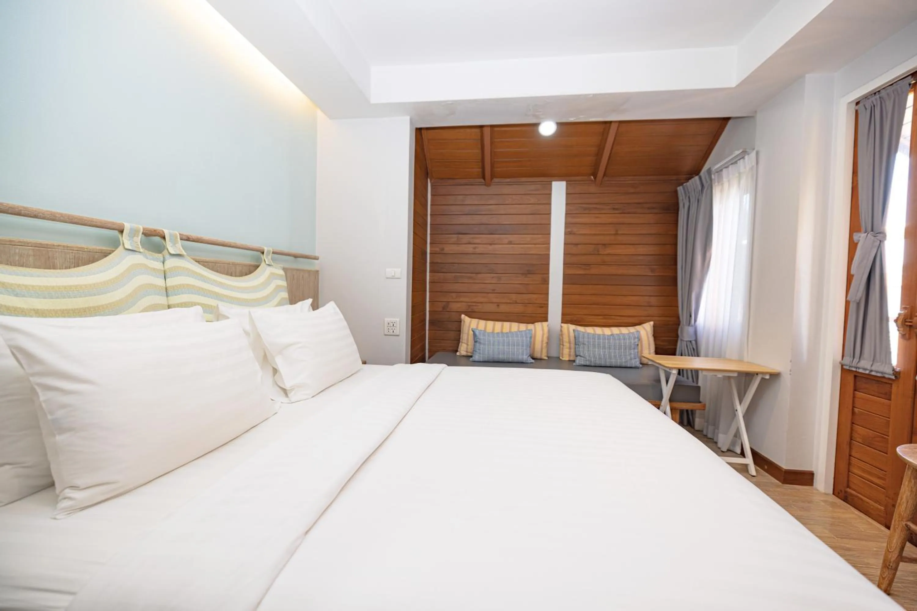 Bed in Pastell Oldtown Chiang Mai