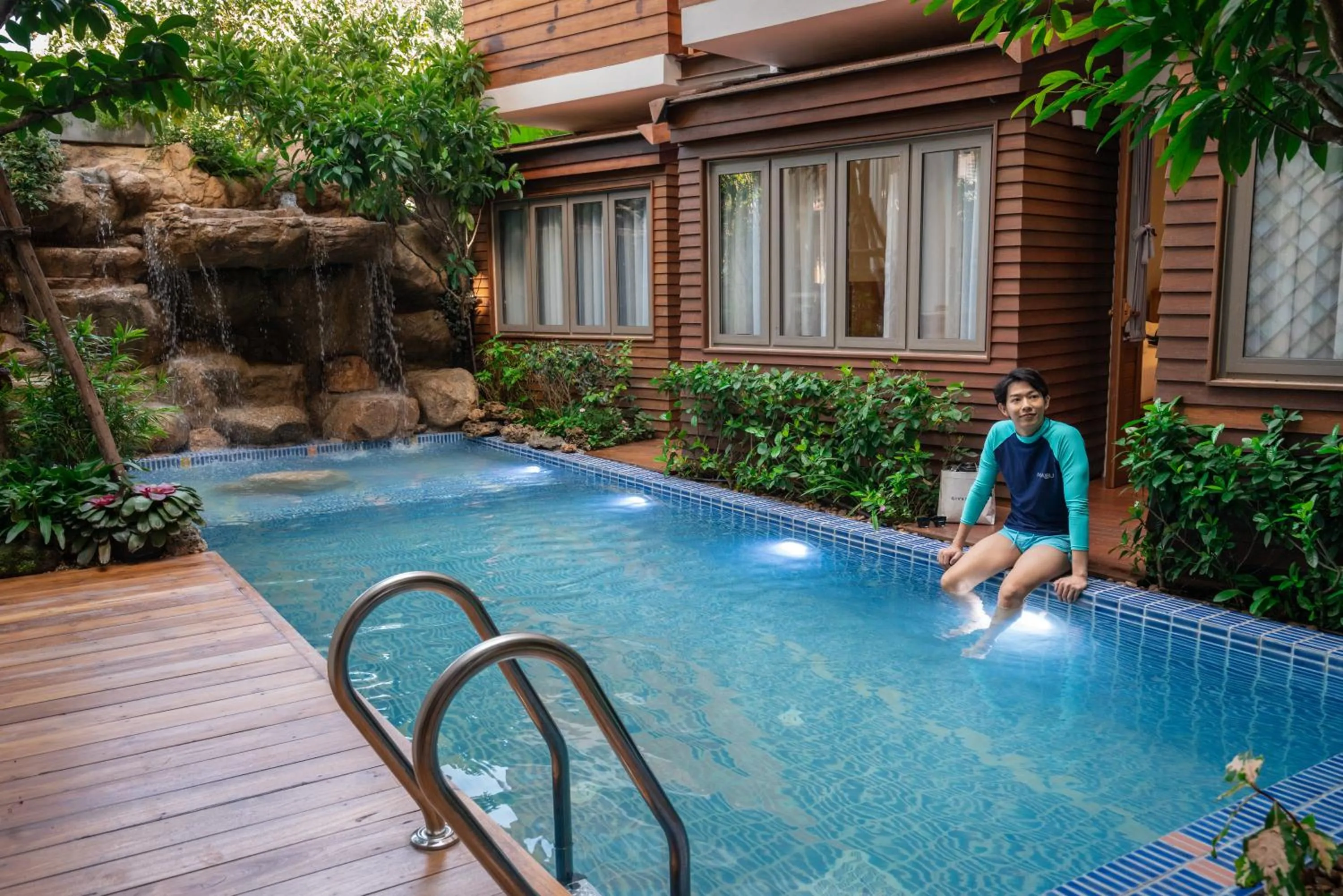 Swimming pool in Pastell Oldtown Chiang Mai