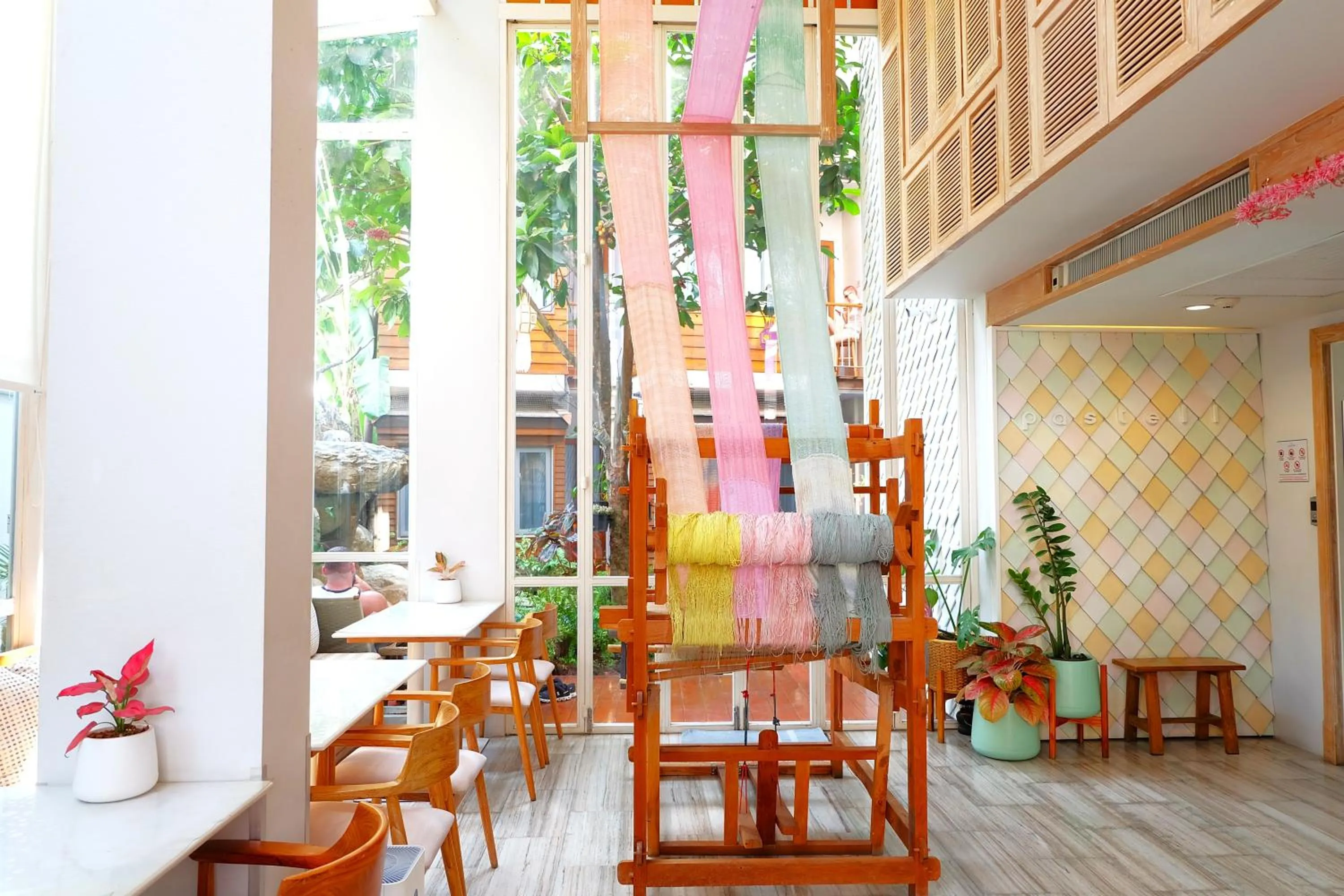 Lobby or reception in Pastell Oldtown Chiang Mai