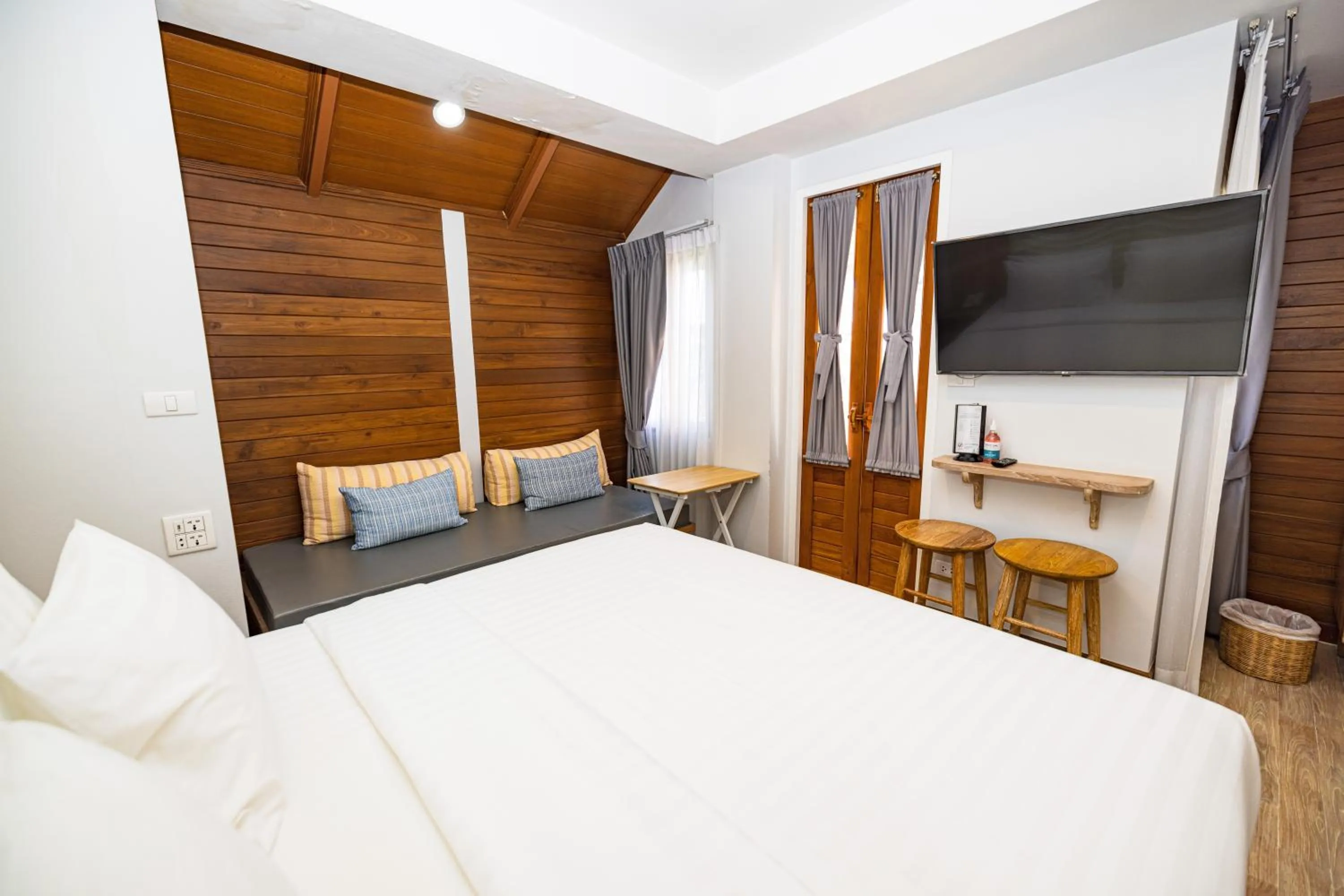 Bed in Pastell Oldtown Chiang Mai