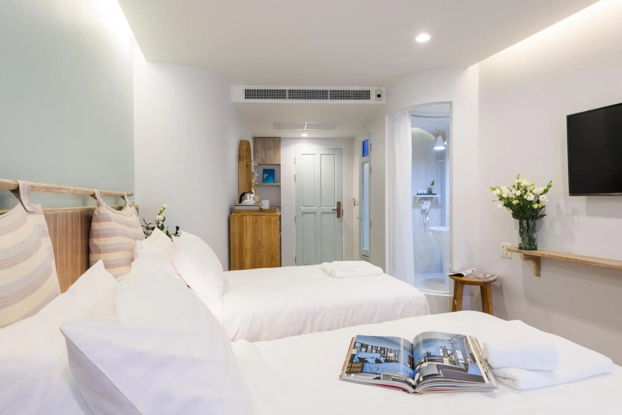 Bedroom, Bed in Pastell Oldtown Chiang Mai