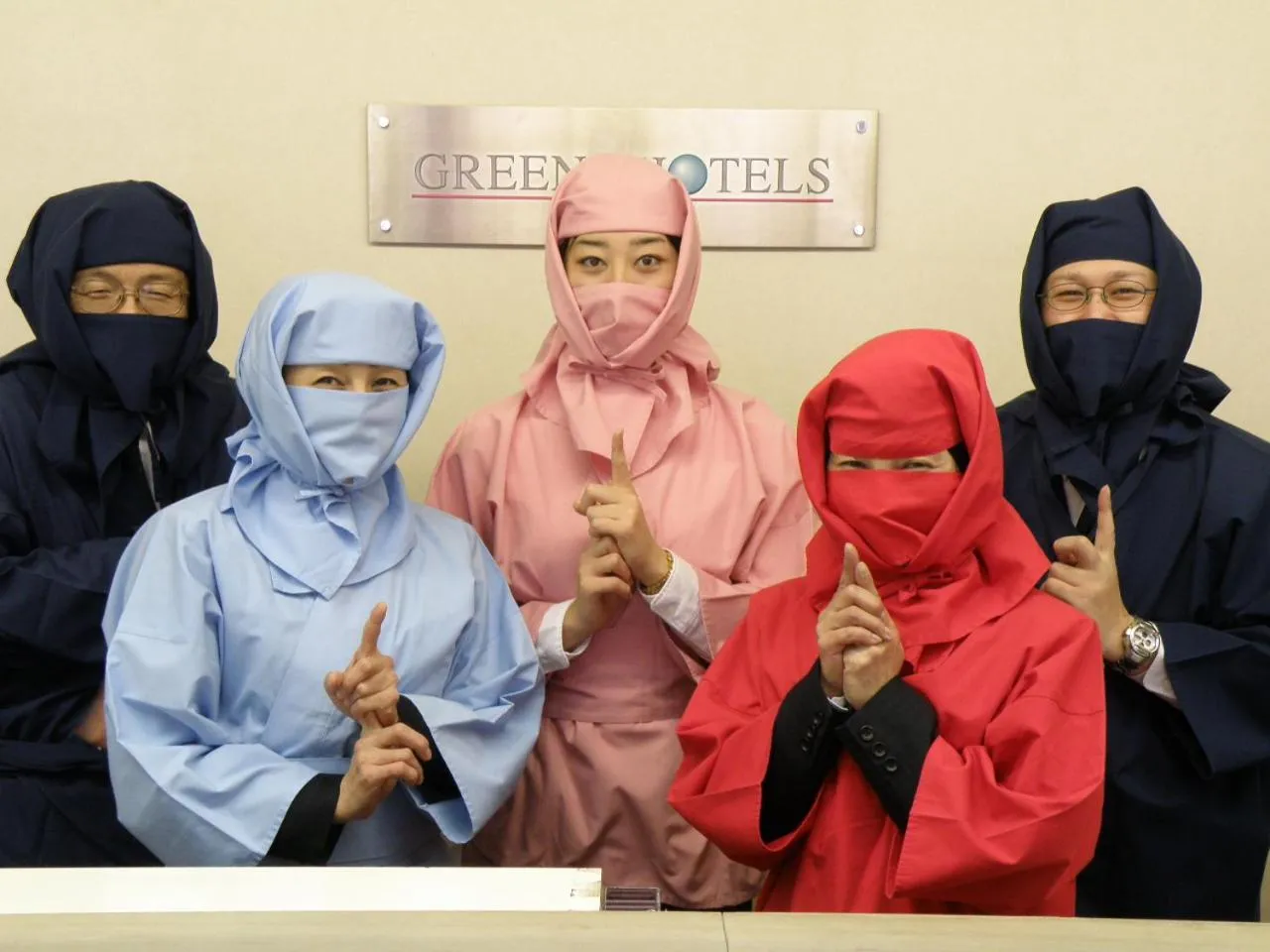 Staff in Iga Ueno City Hotel