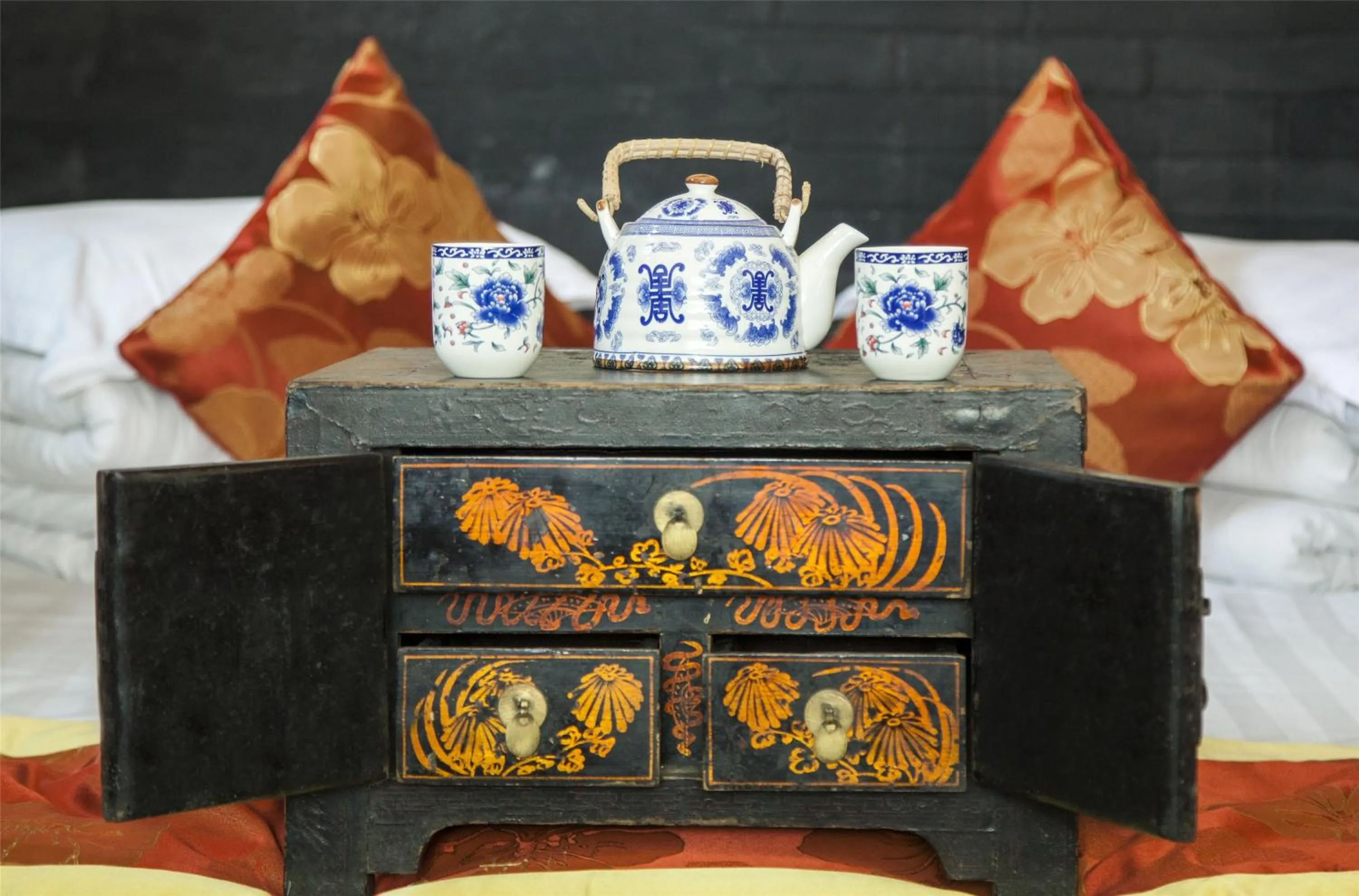 Decorative detail in Pingyao Ji Family Courtyard Inn