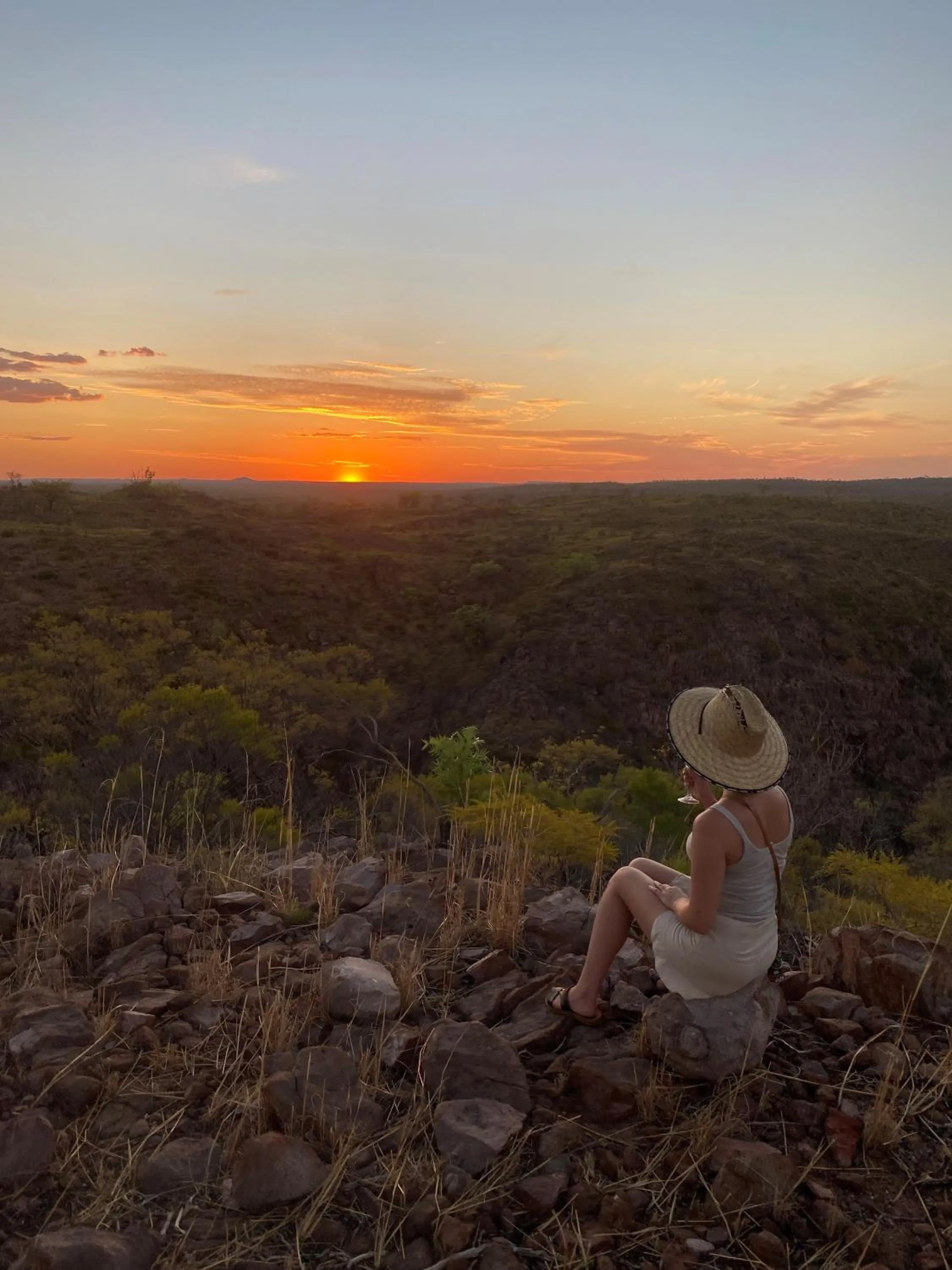 Sunset in Pine Tree Motel
