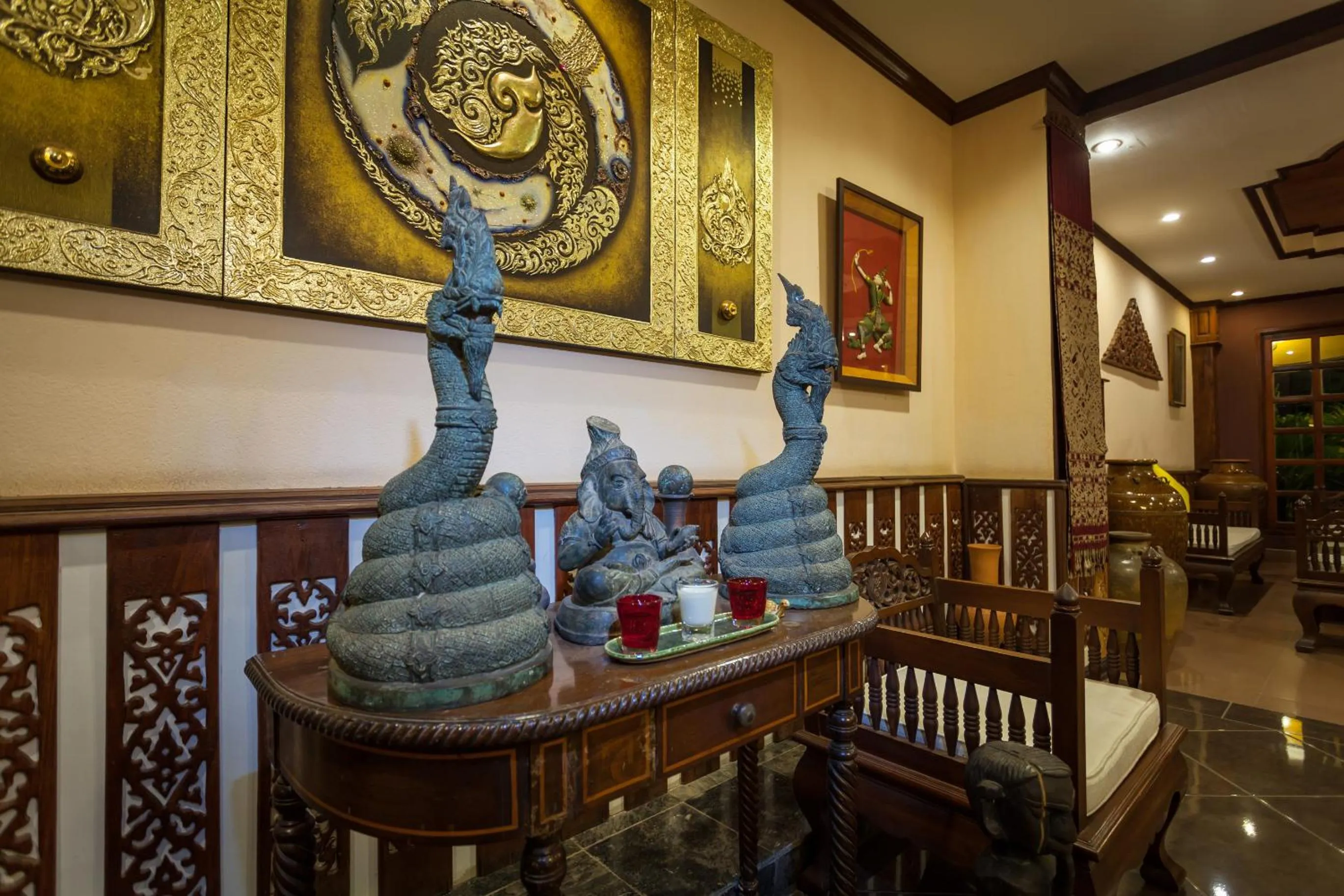 Lobby or reception in Chandara Boutique Hotel