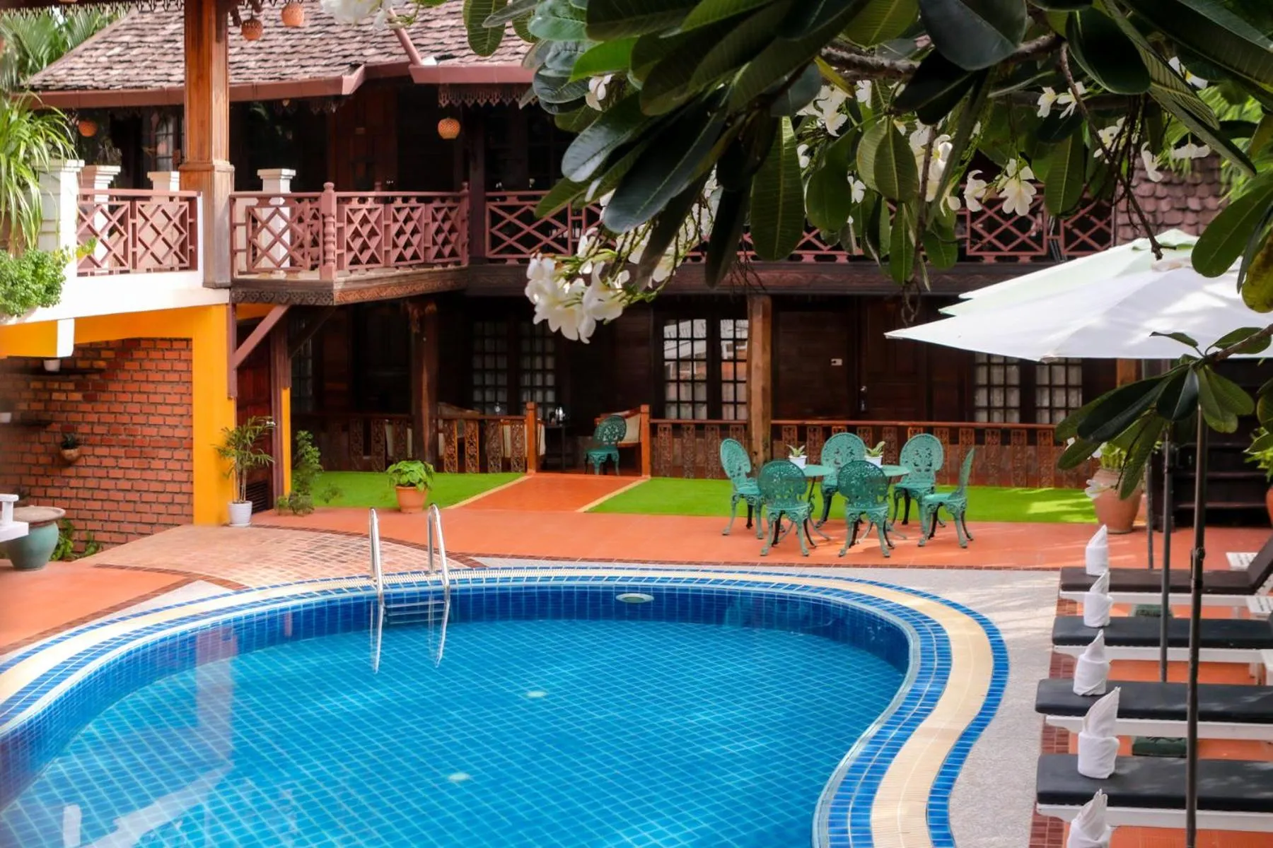 Property building in Chandara Boutique Hotel