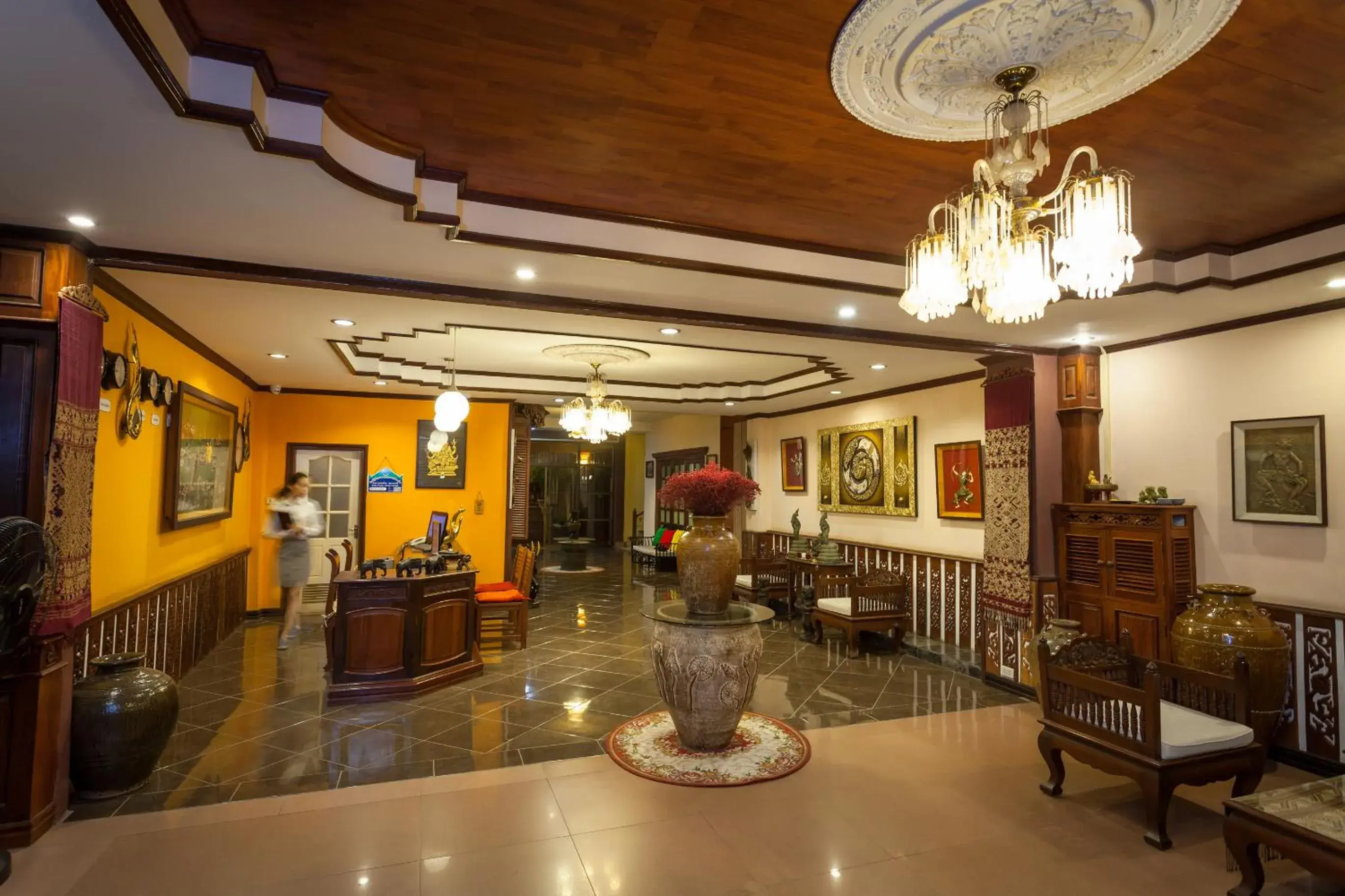 Lobby or reception in Chandara Boutique Hotel Lobby or reception in Chandara Boutique Hotel