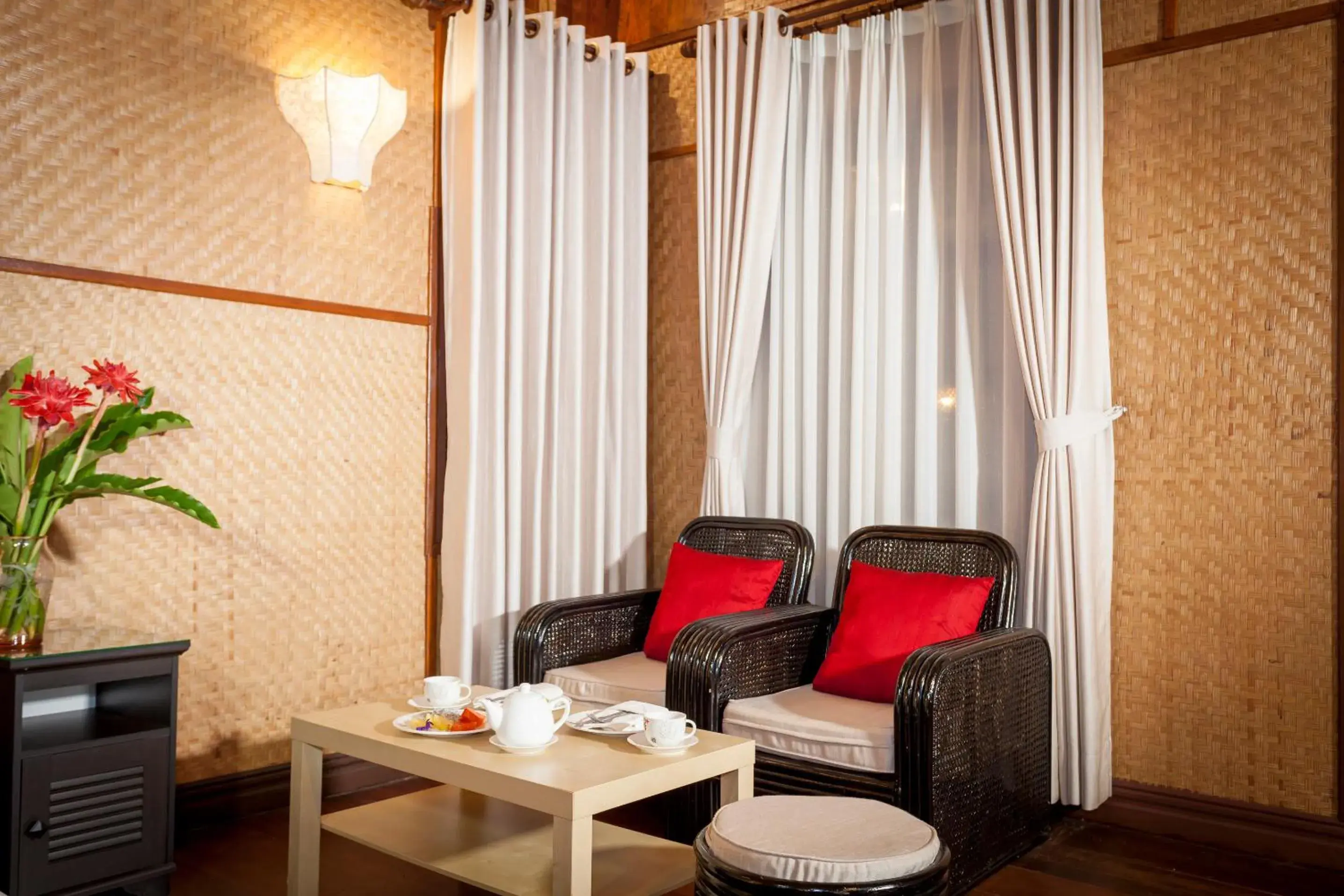 Living room in Chandara Boutique Hotel Living room in Chandara Boutique Hotel