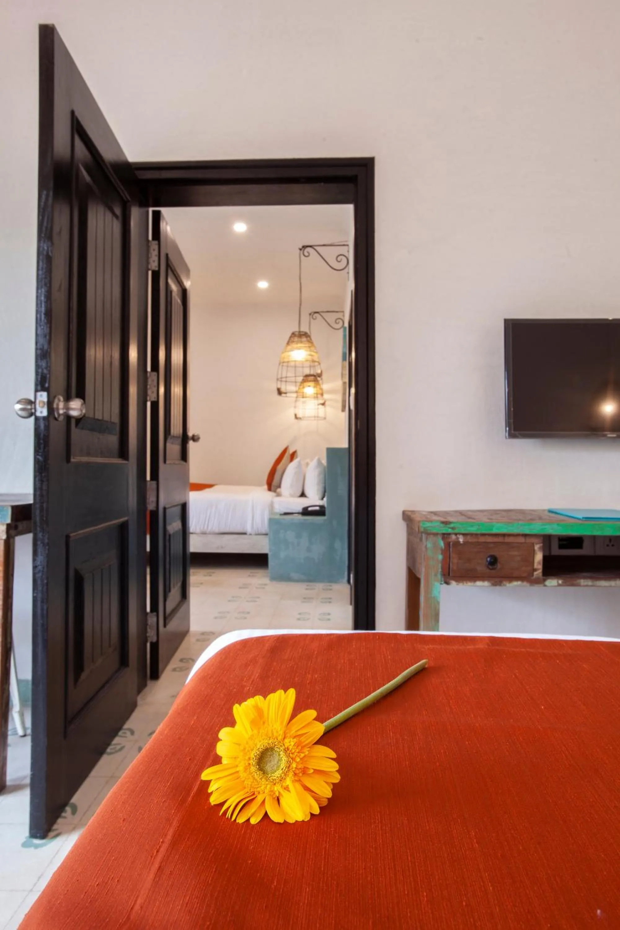 Bed in Jasminn Hotel - AM Hotel Kollection