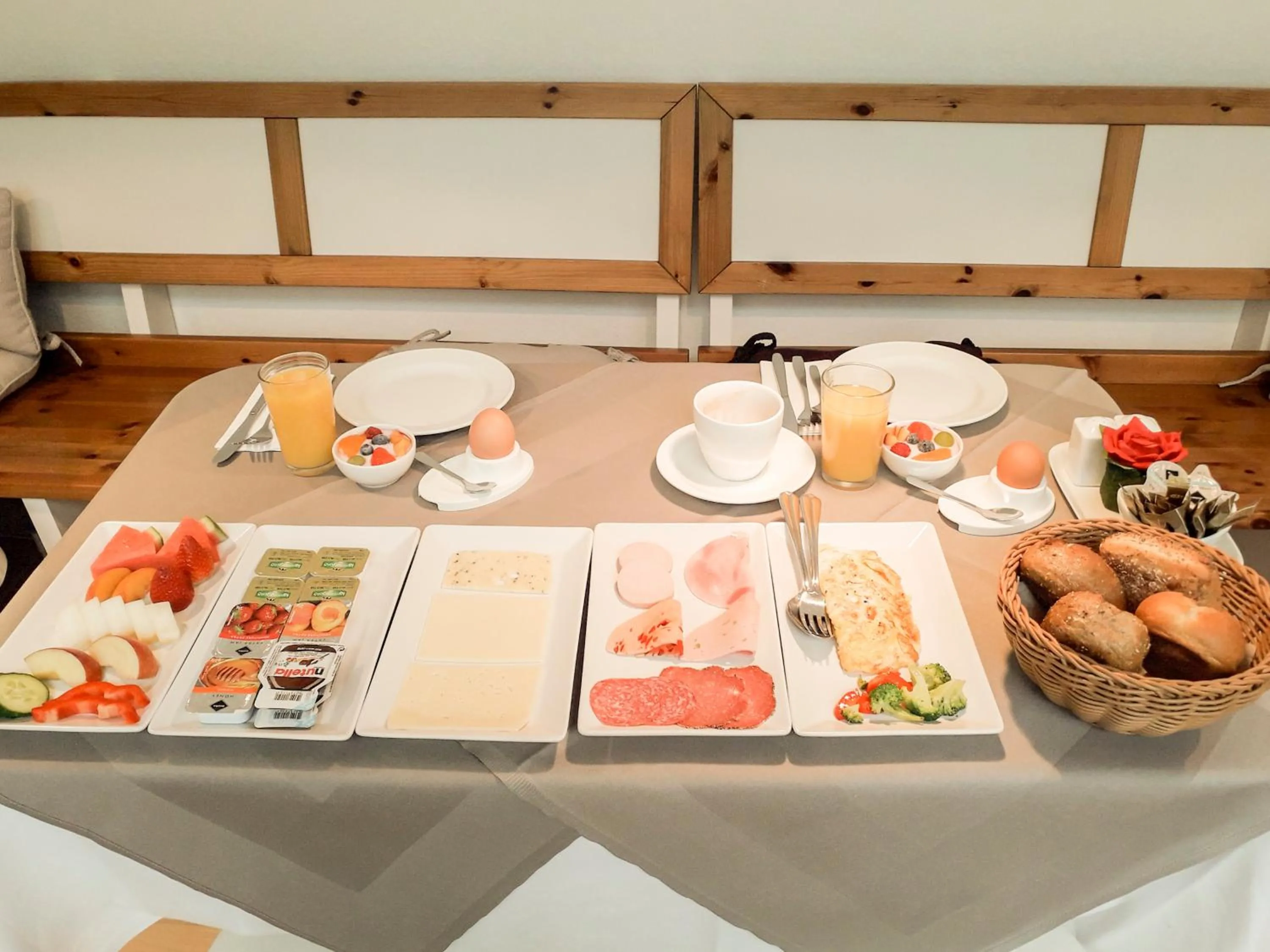 Breakfast in Hotel Moon
