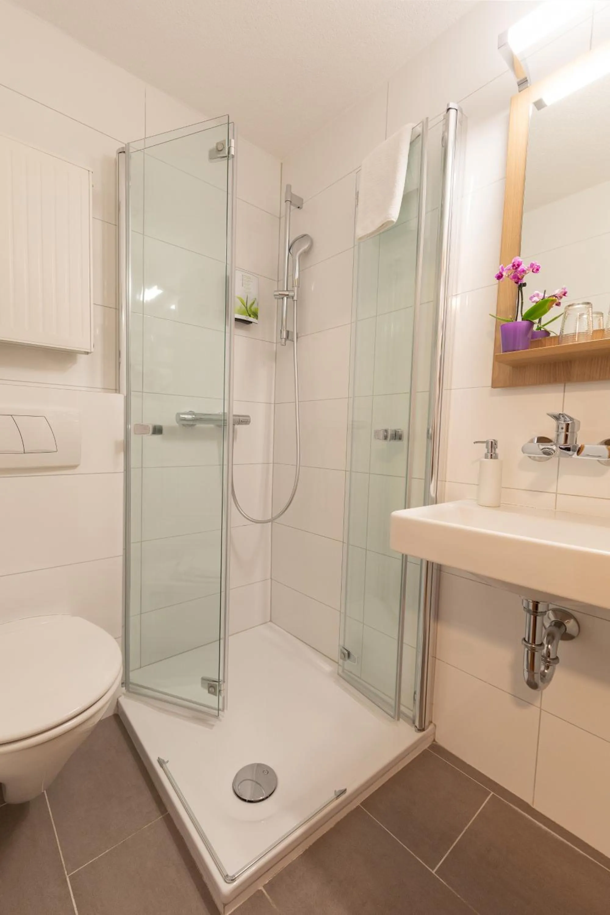 Bathroom in Landhotel Oßwald