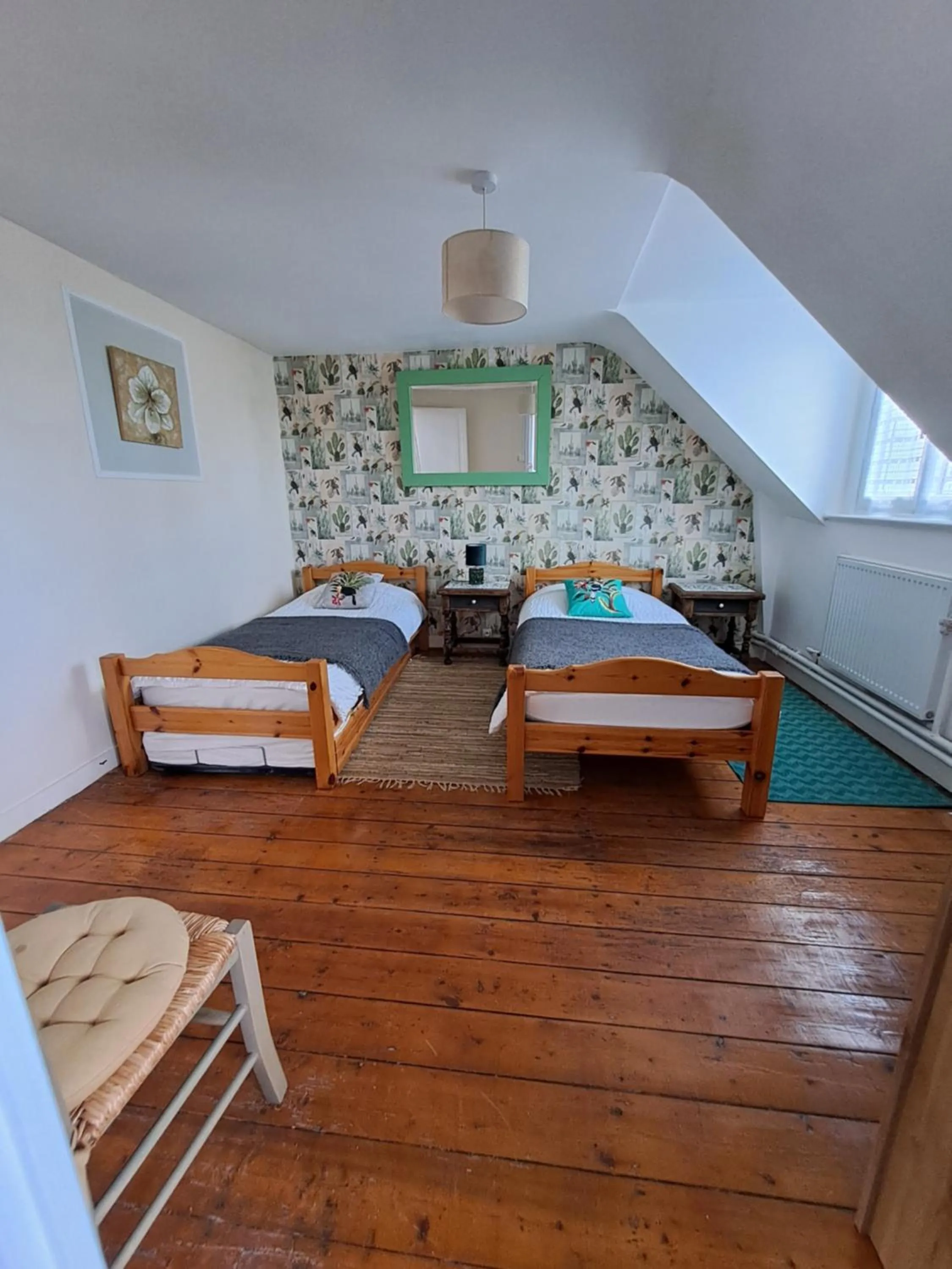 Bed in Chambres Dhôtes Numéro 1