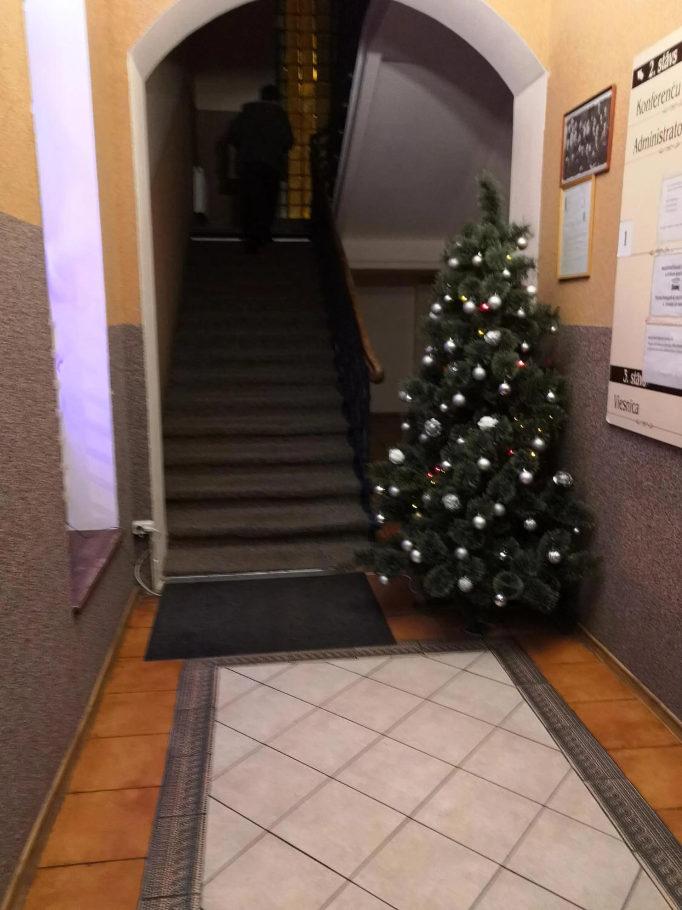 Facade/entrance in Hotel Ludza