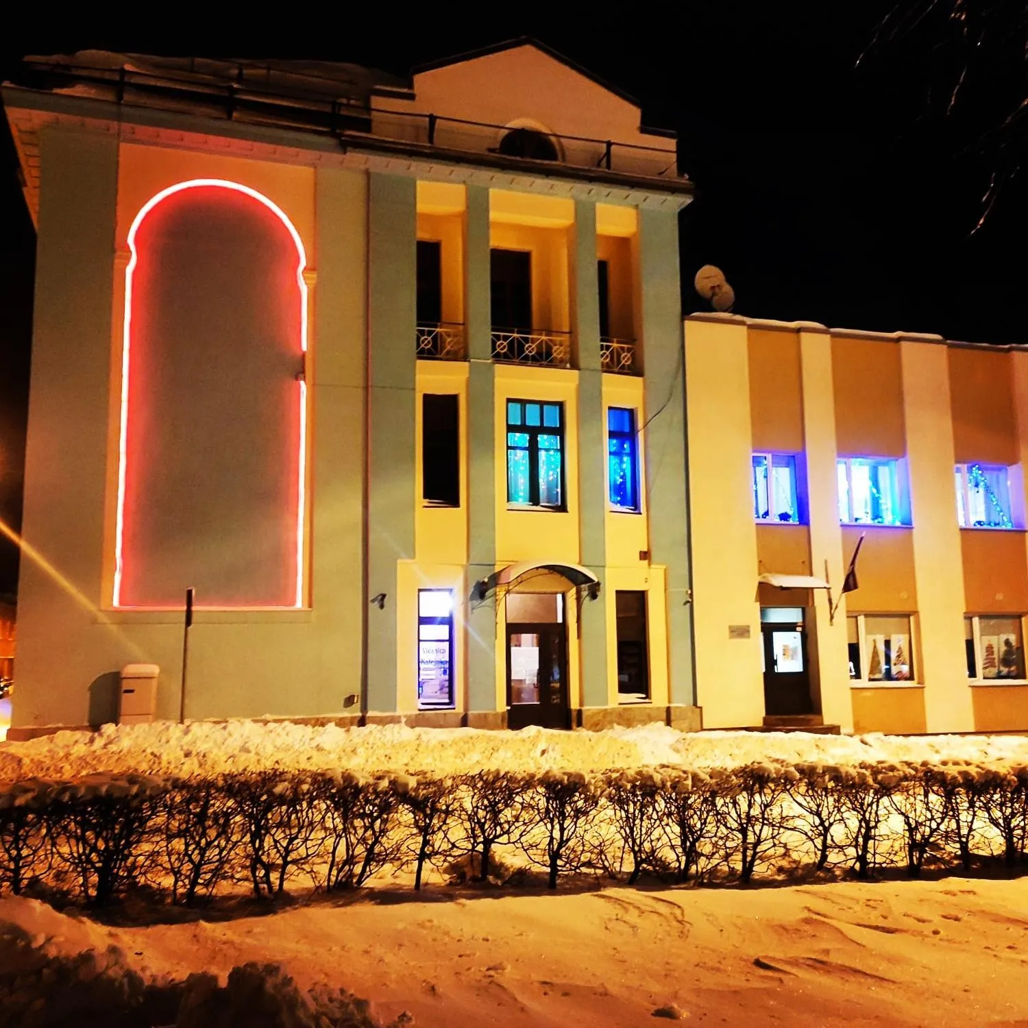 Facade/entrance in Hotel Ludza