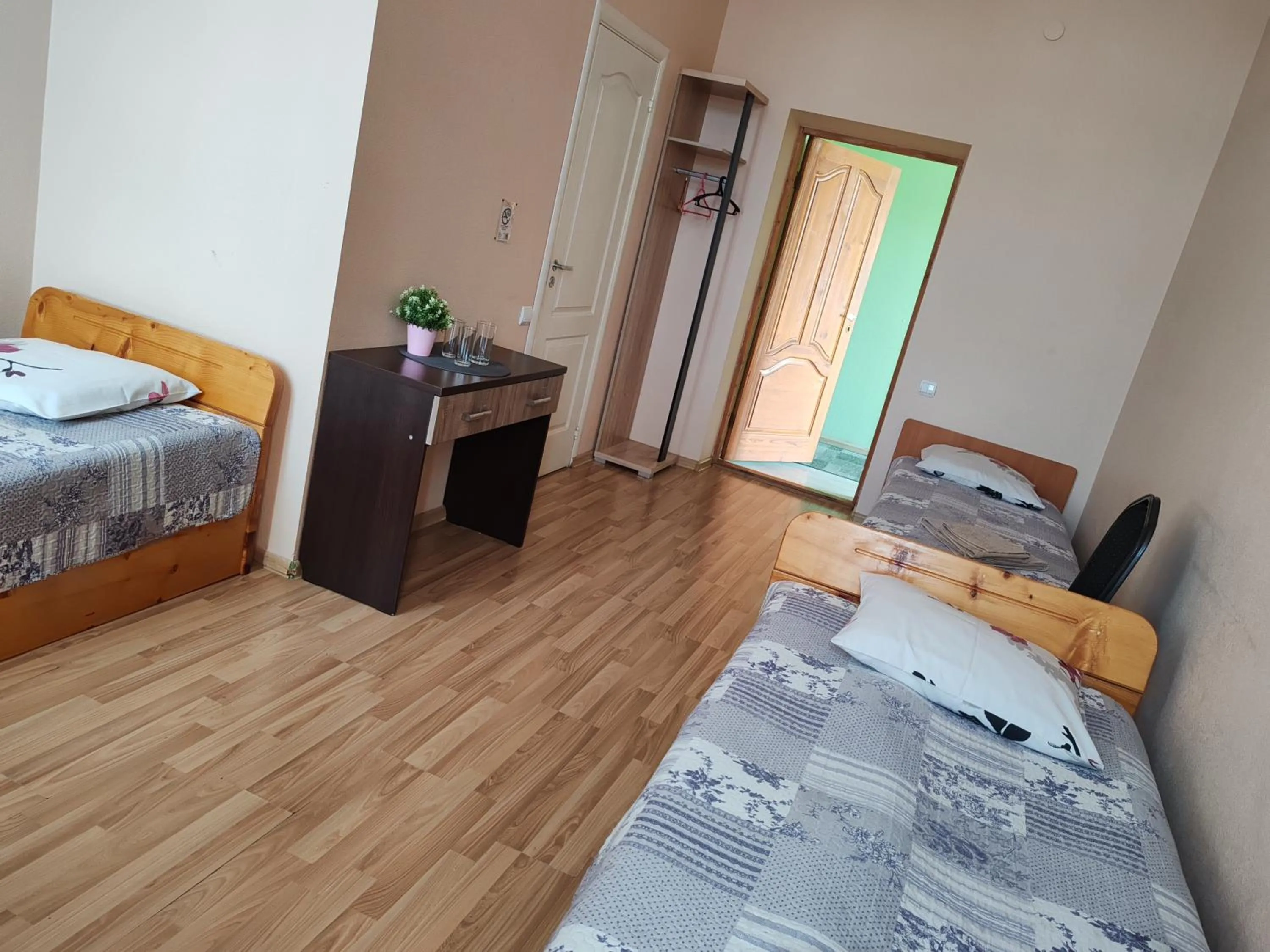 Bedroom, Bed in Hotel Ludza