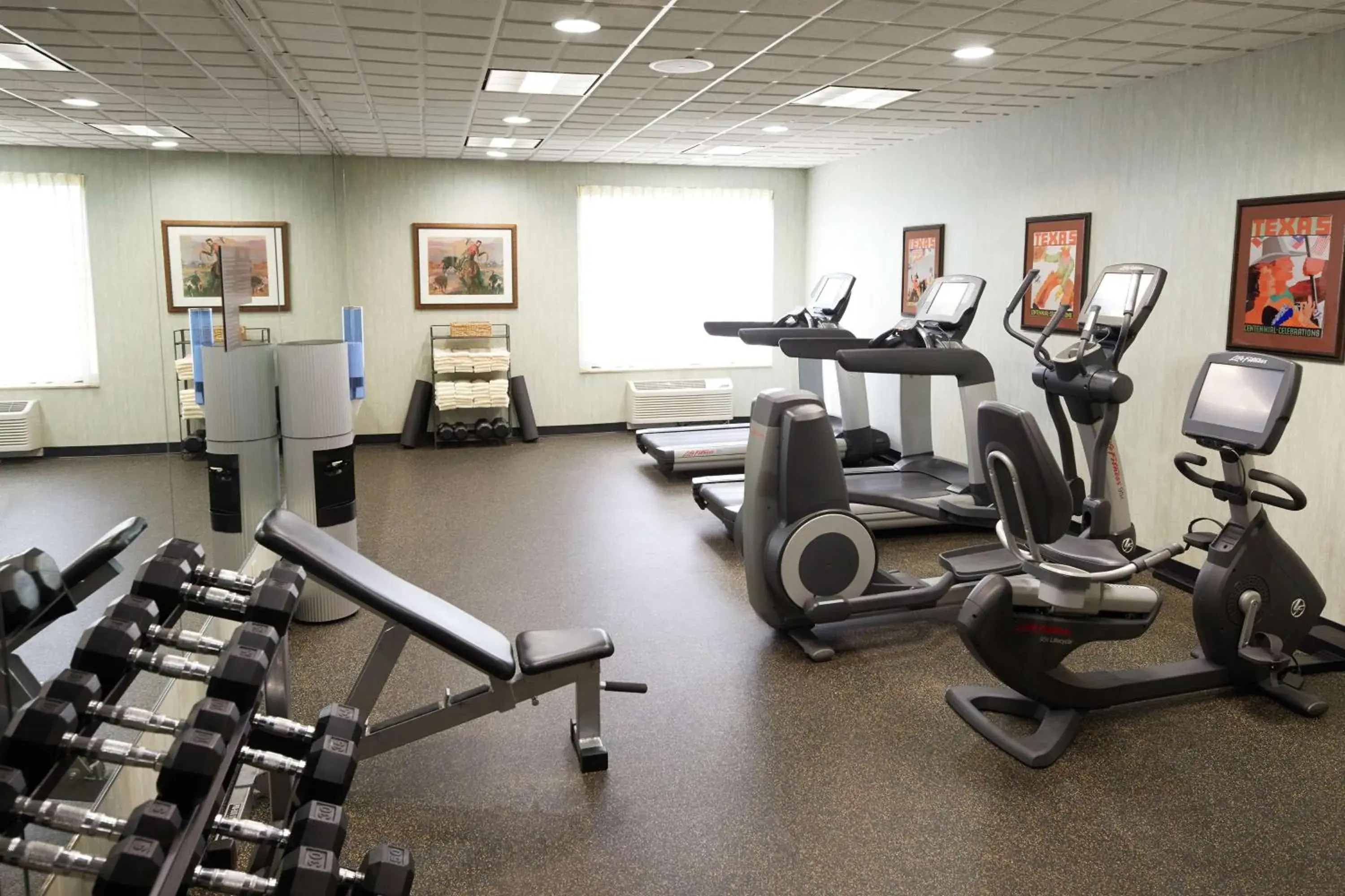 Fitness centre/facilities in Hyatt Place Fort Worth Stockyard Fitness centre/facilities in Hyatt Place Fort Worth Stockyard