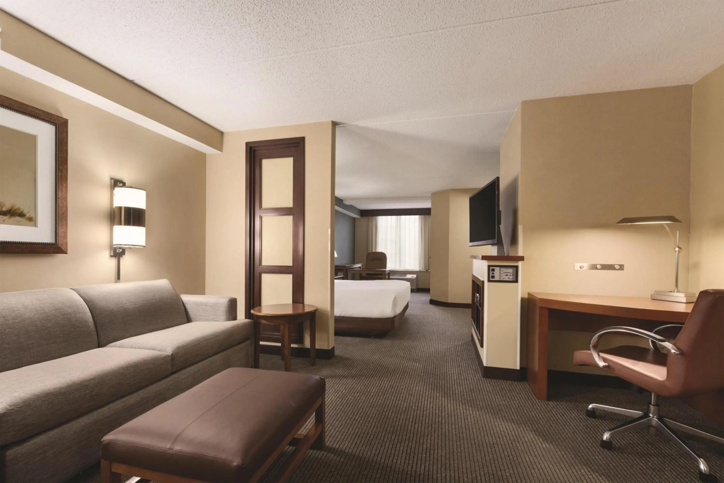 Bedroom in Hyatt Place Fort Worth Stockyard