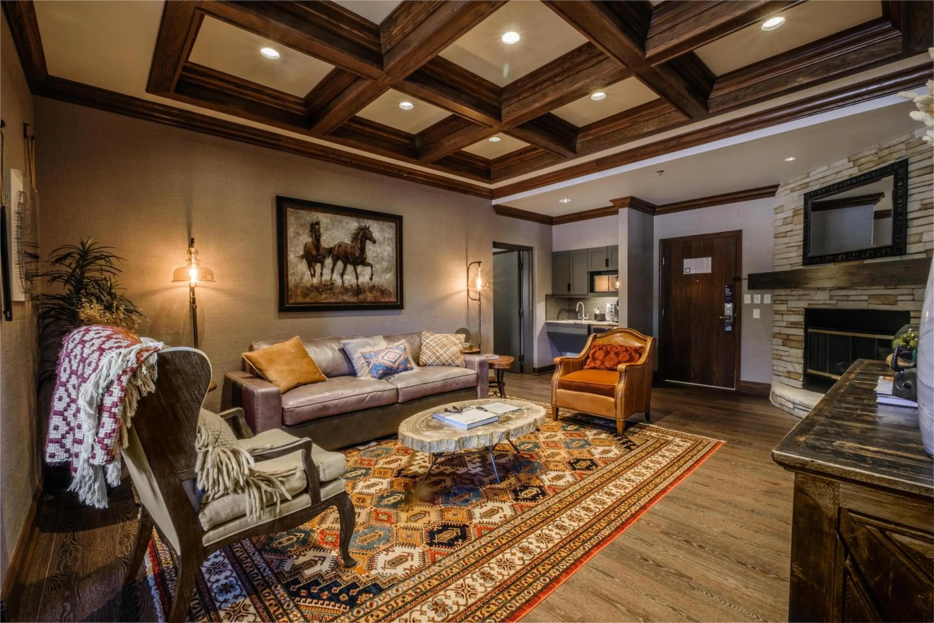 Photo of the whole room in Hyatt Place Fort Worth Stockyard