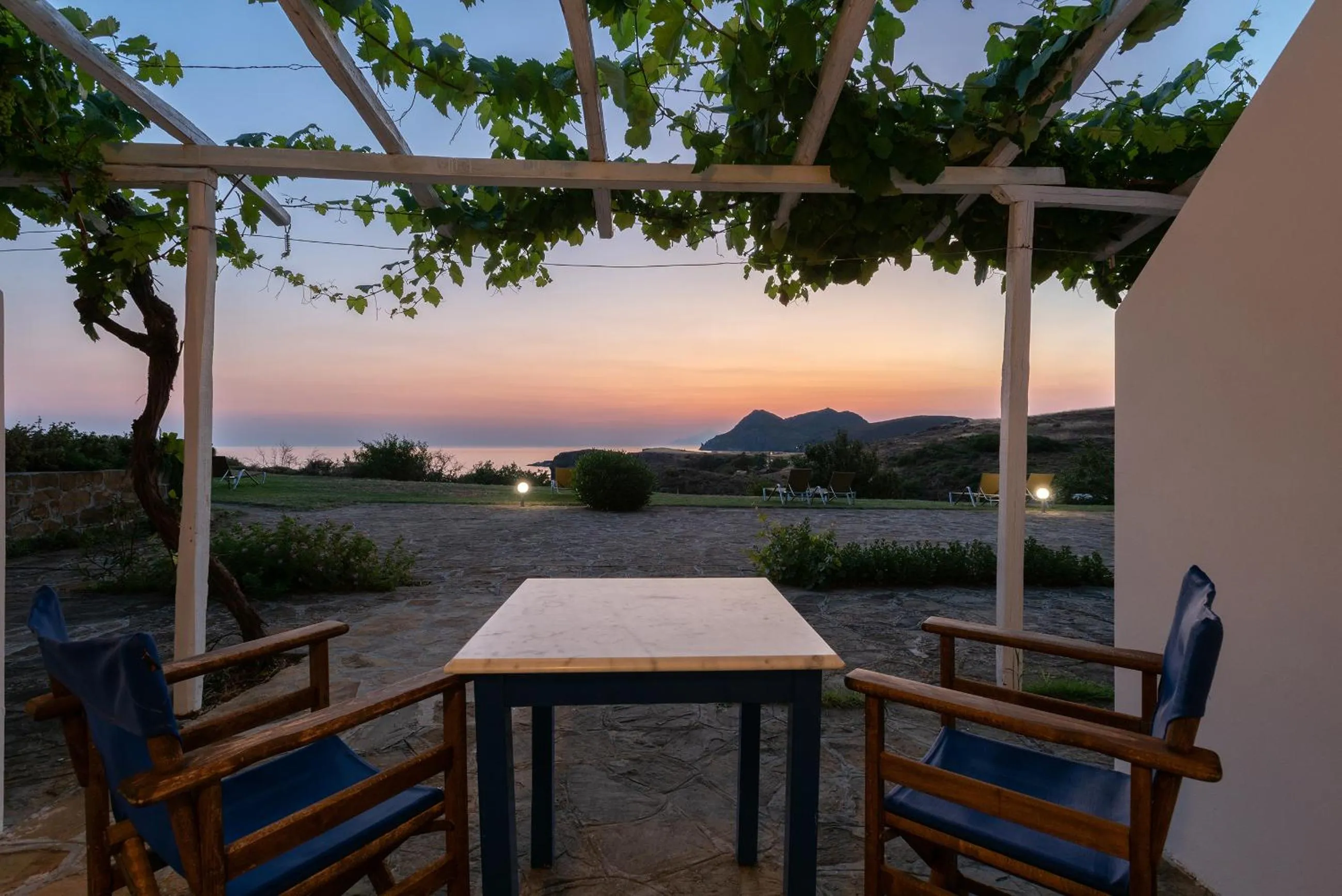 Patio in Sunset Hotel