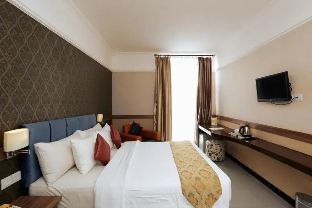 Bed in Amarelo Hotel Solo Bed in Amarelo Hotel Solo