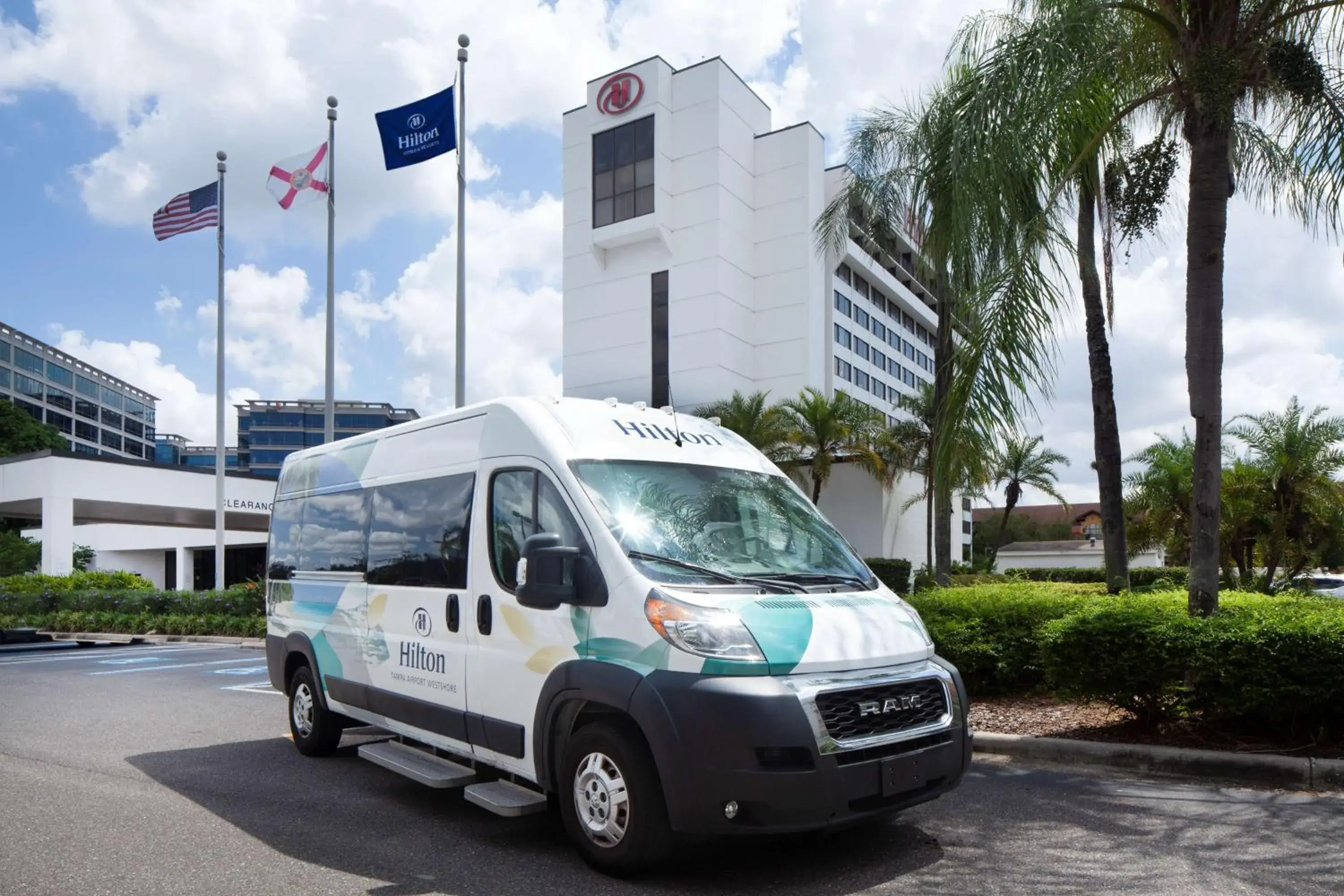 Property building in Hilton Tampa Airport Westshore Property building in Hilton Tampa Airport Westshore