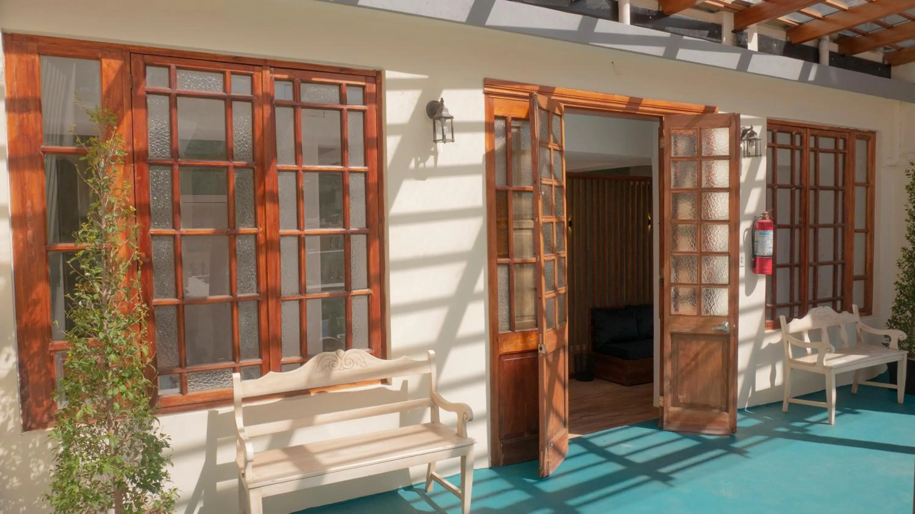 View (from property/room) in Boutique Hotel in Quito Hotel Casona 1914