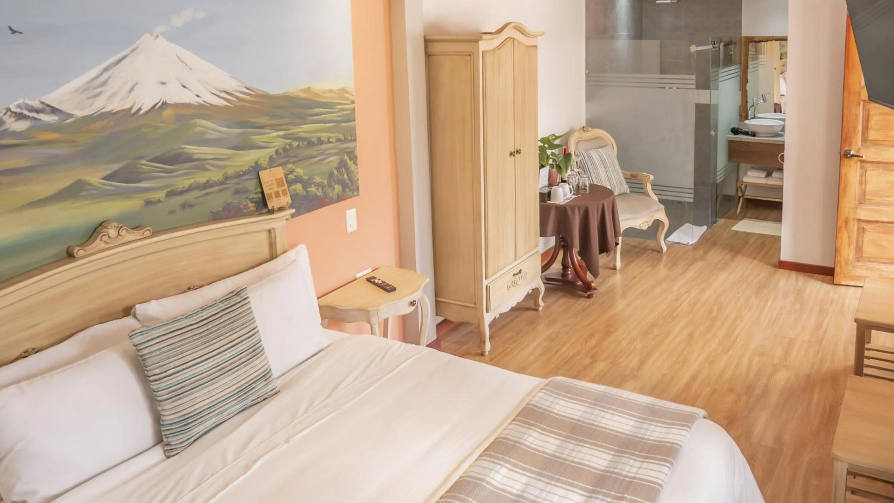 Bed in Boutique Hotel in Quito Hotel Casona 1914