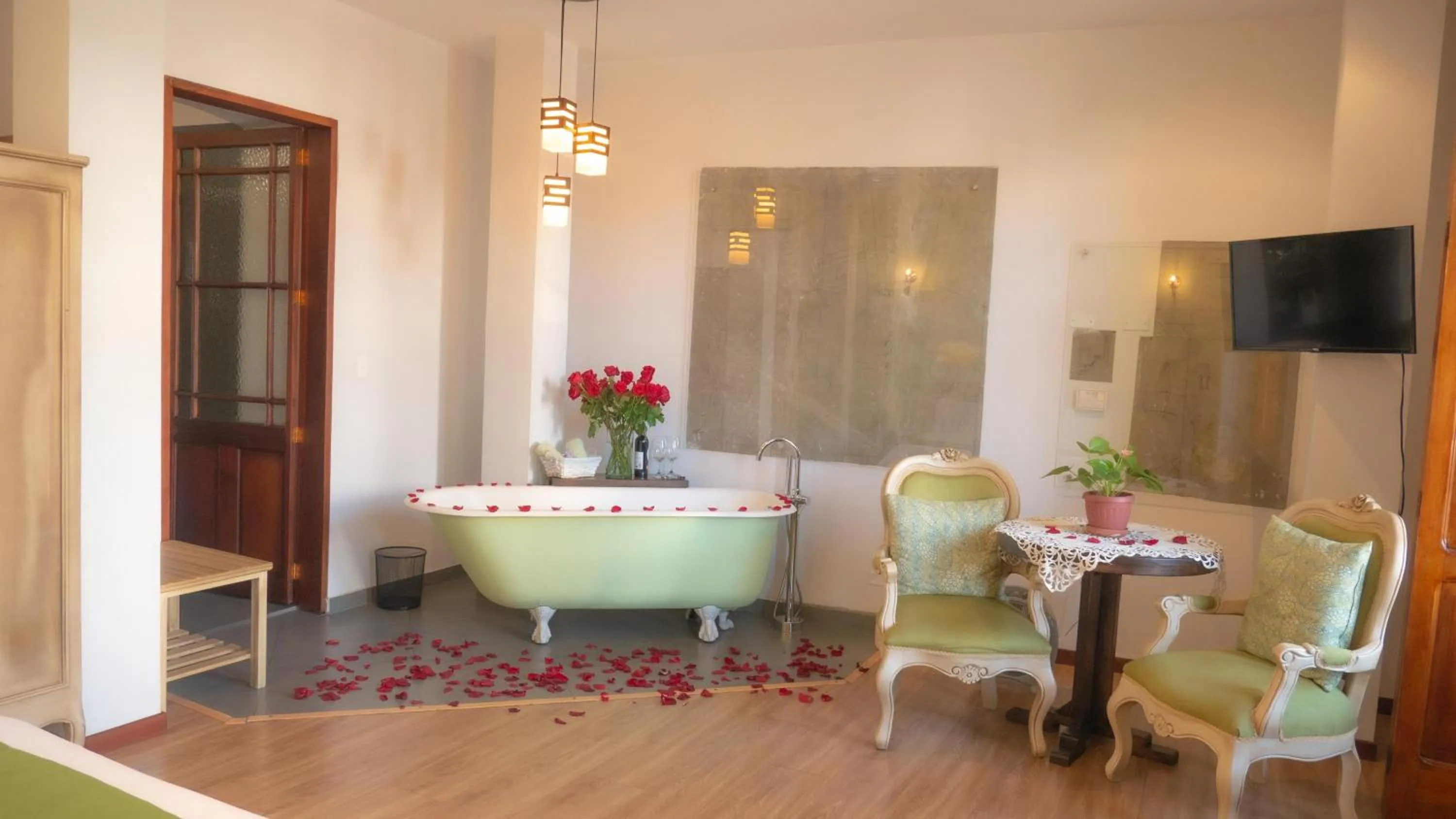 Bath in Boutique Hotel in Quito Hotel Casona 1914