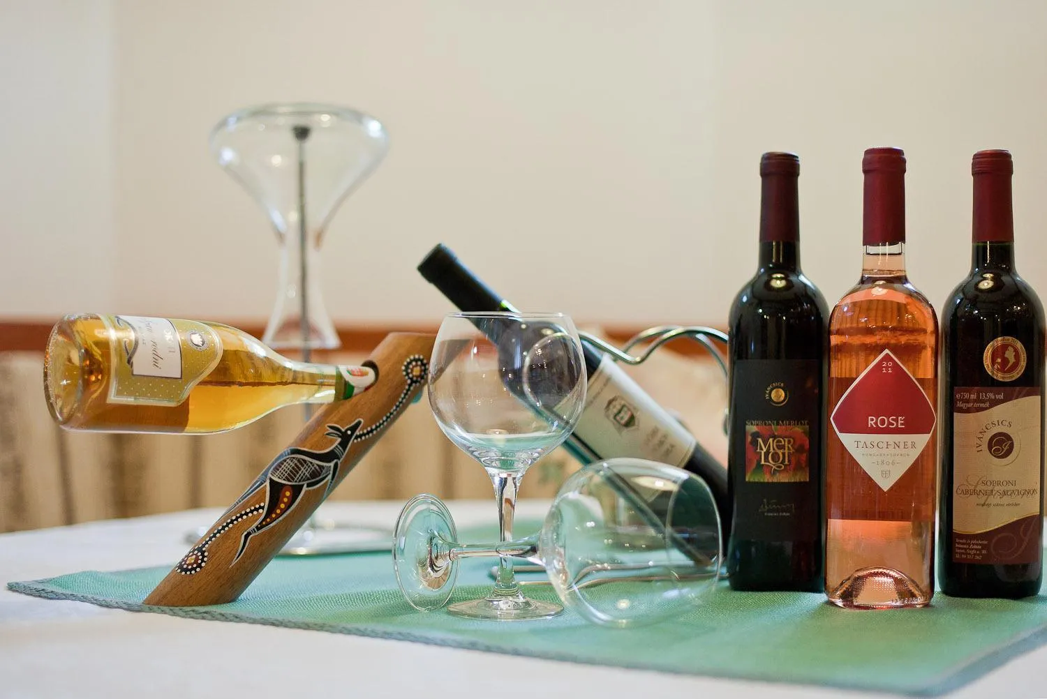 Alcoholic drinks in Villa Sakura Panzió