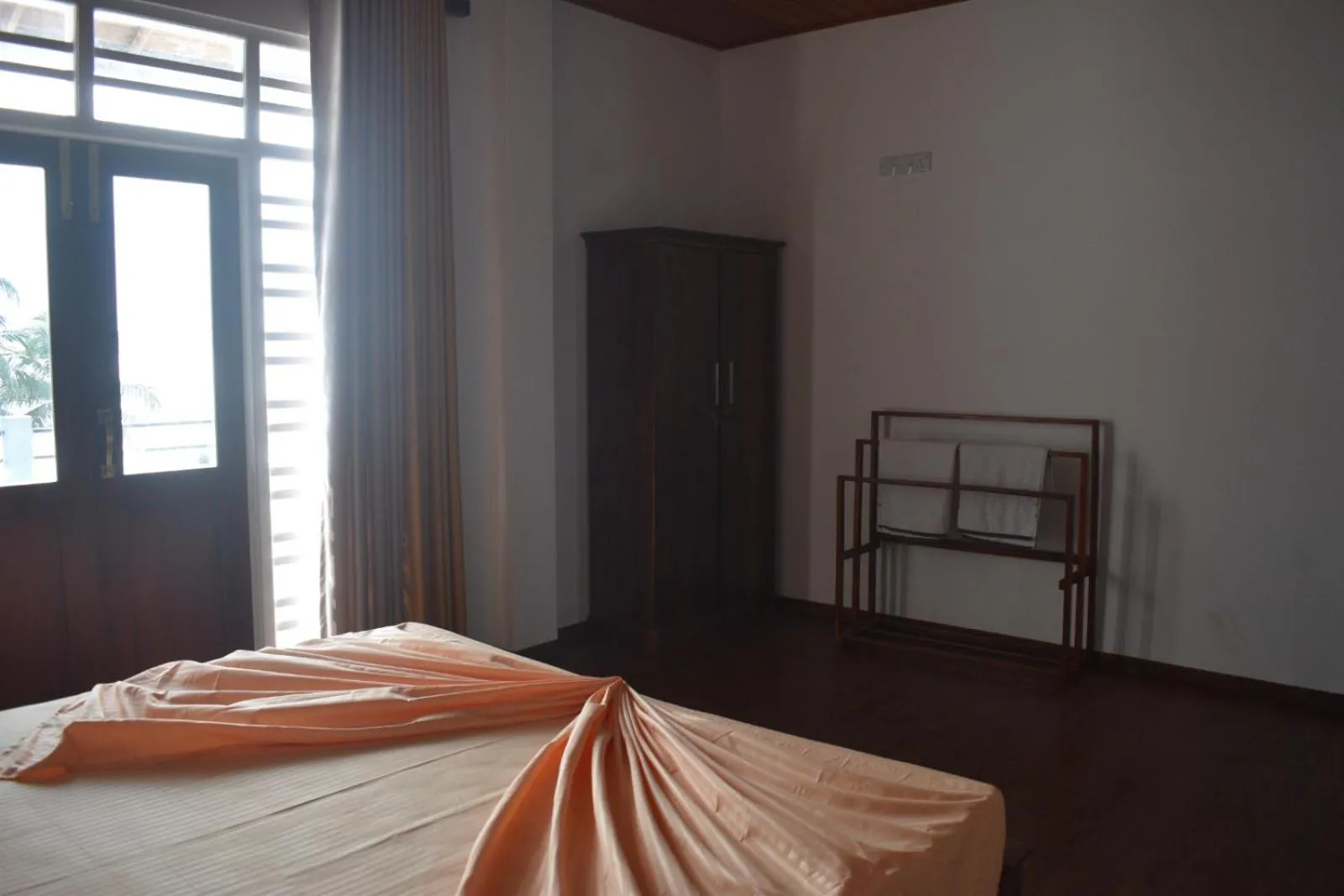 Bed in Hotel Ocean View Cottage