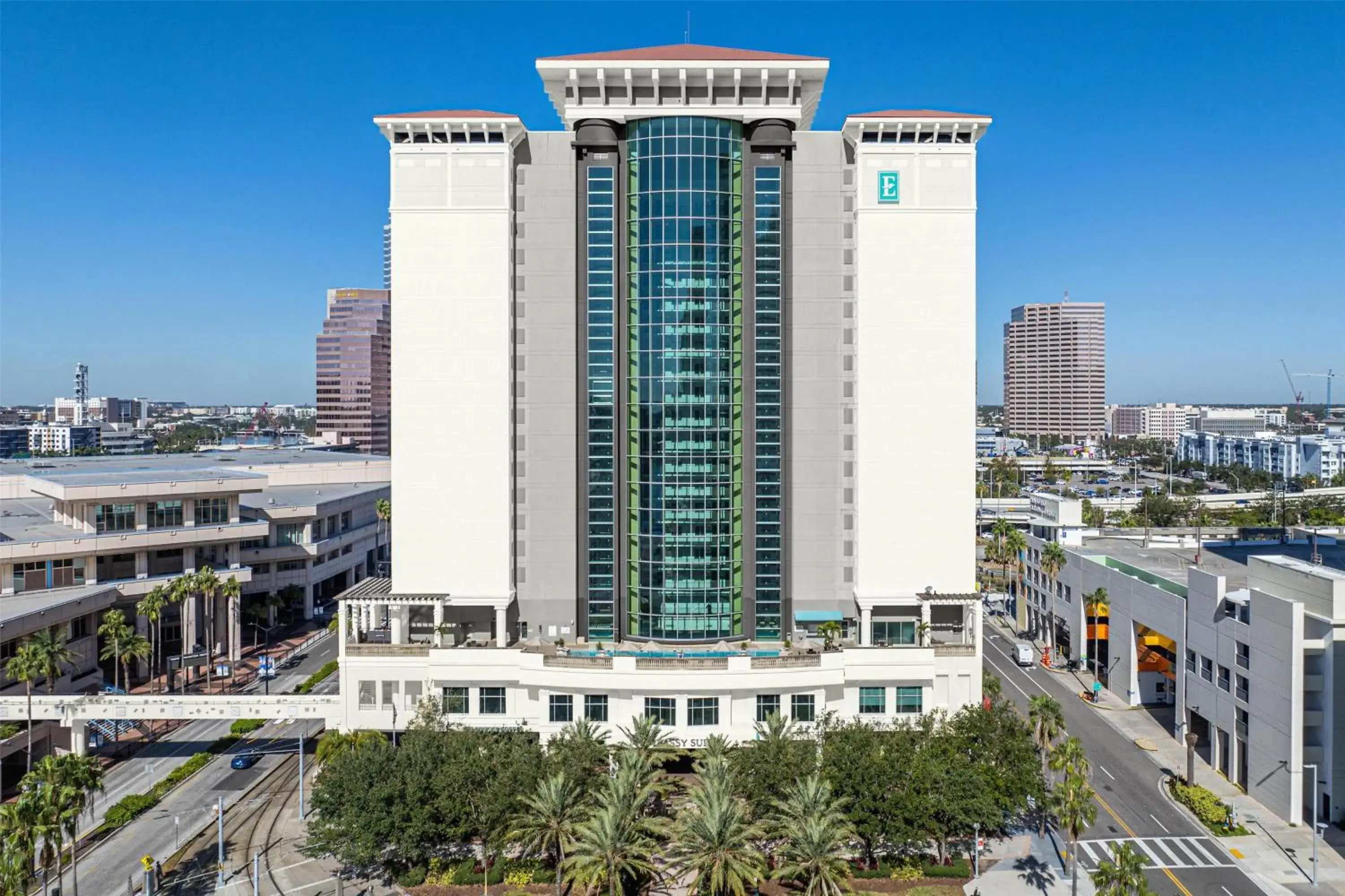 Property building in Embassy Suites by Hilton Tampa Downtown Convention Center Property building in Embassy Suites by Hilton Tampa Downtown Convention Center