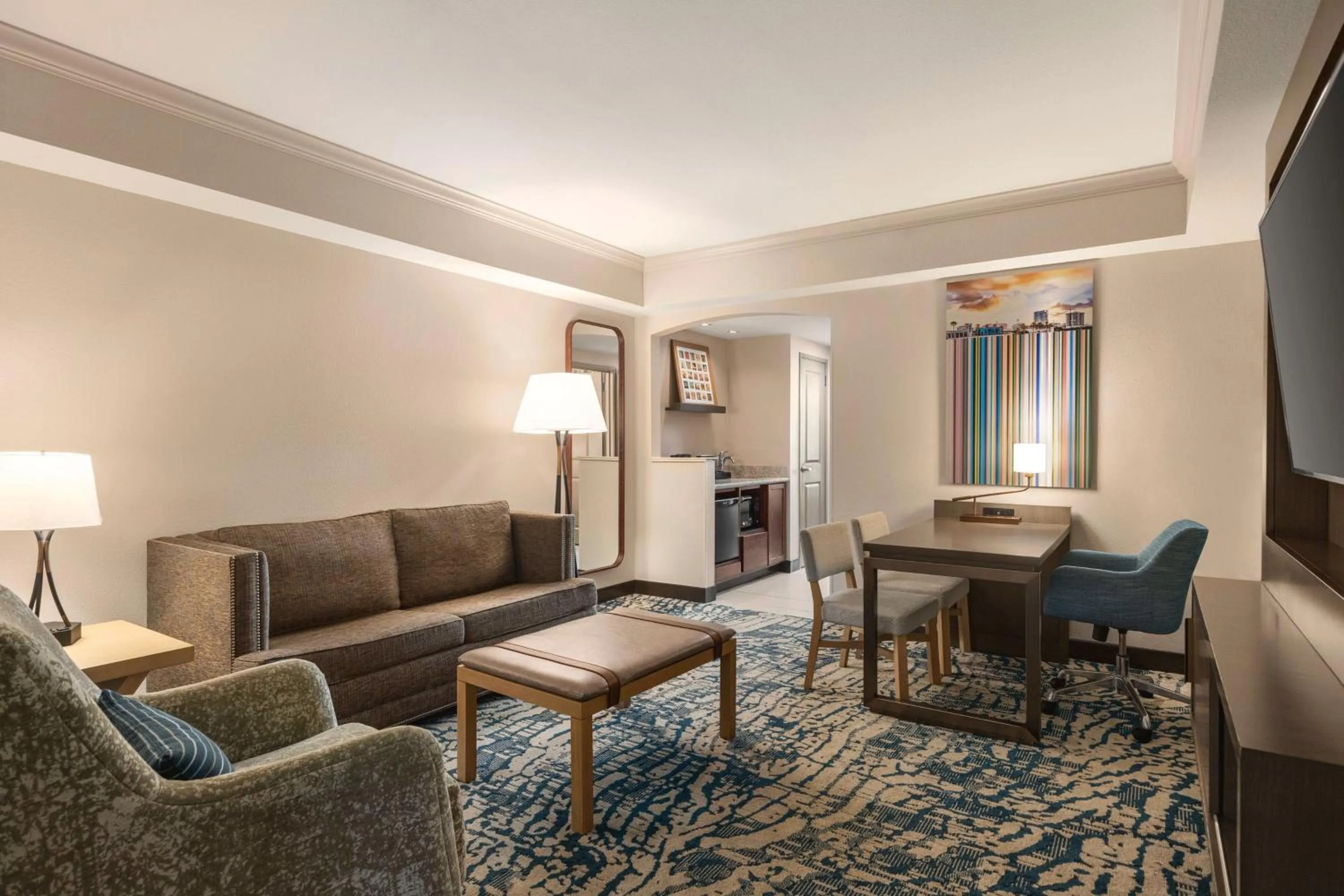 Bedroom in Embassy Suites by Hilton Tampa Downtown Convention Center