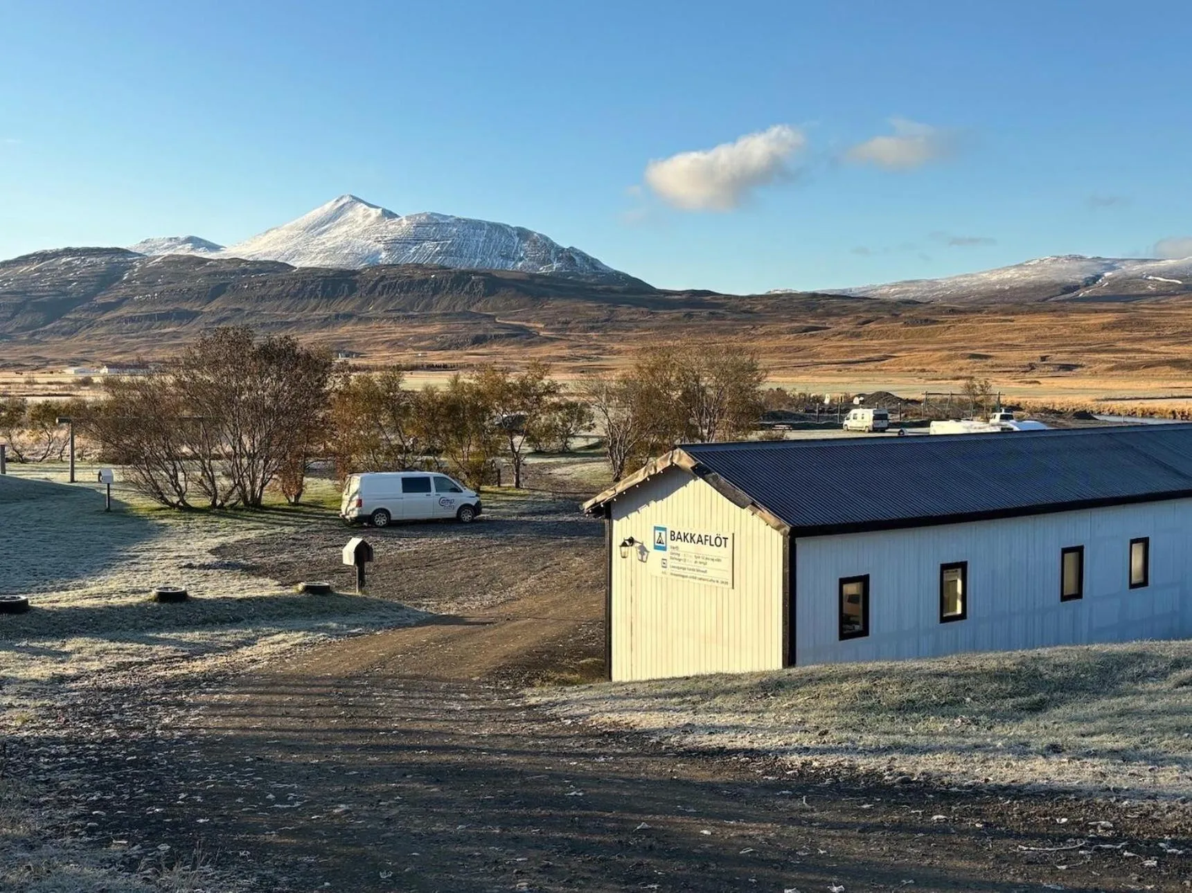 Property building in Bakkaflöt Guesthouse