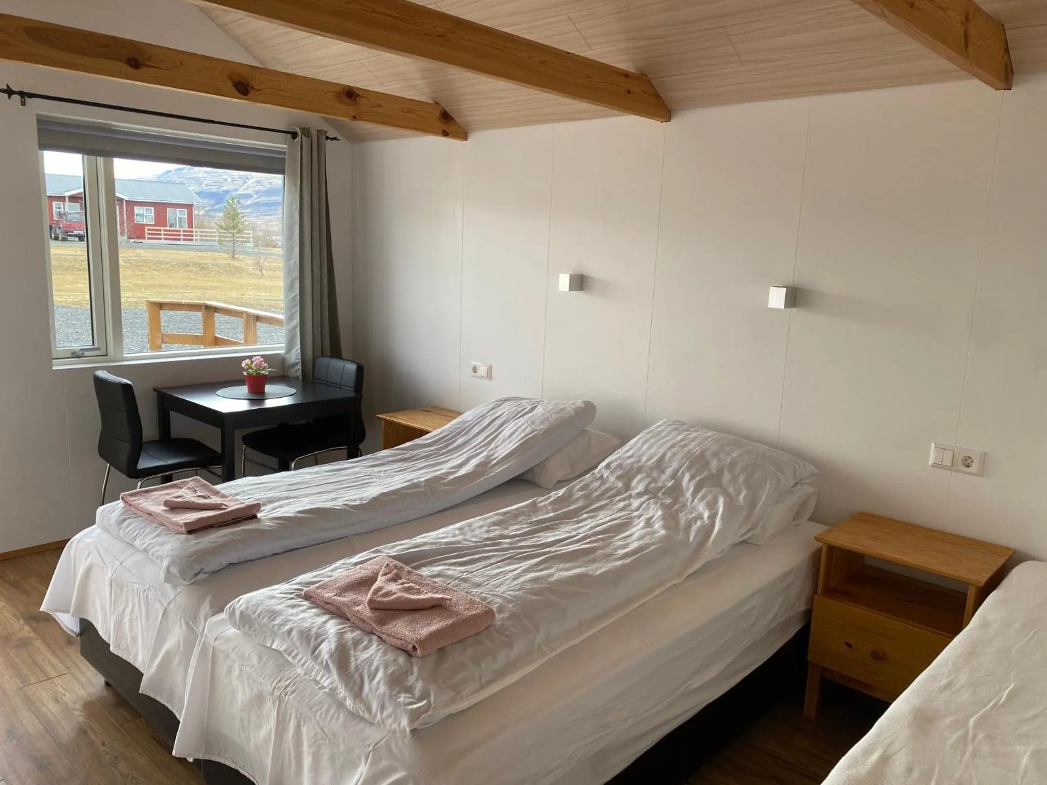 Bedroom, Bed in Bakkaflöt Guesthouse