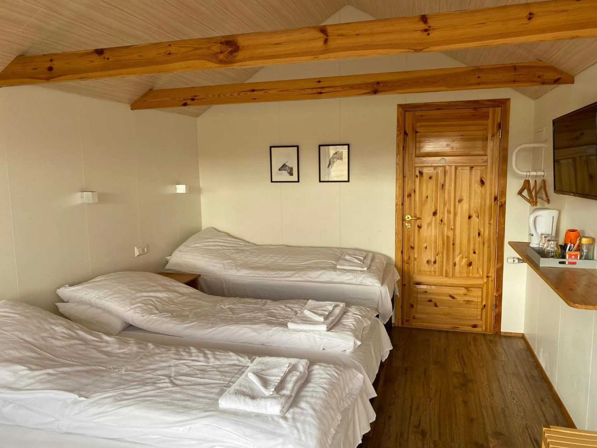 Bedroom, Bed in Bakkaflöt Guesthouse