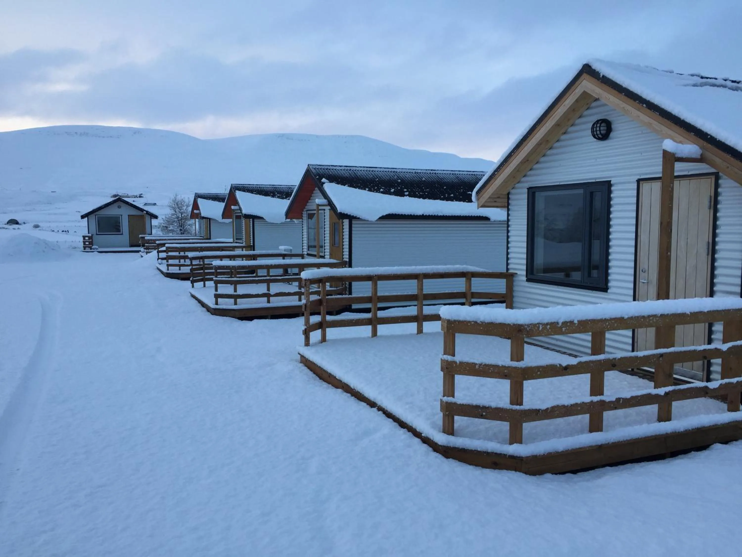 Property building in Bakkaflöt Guesthouse