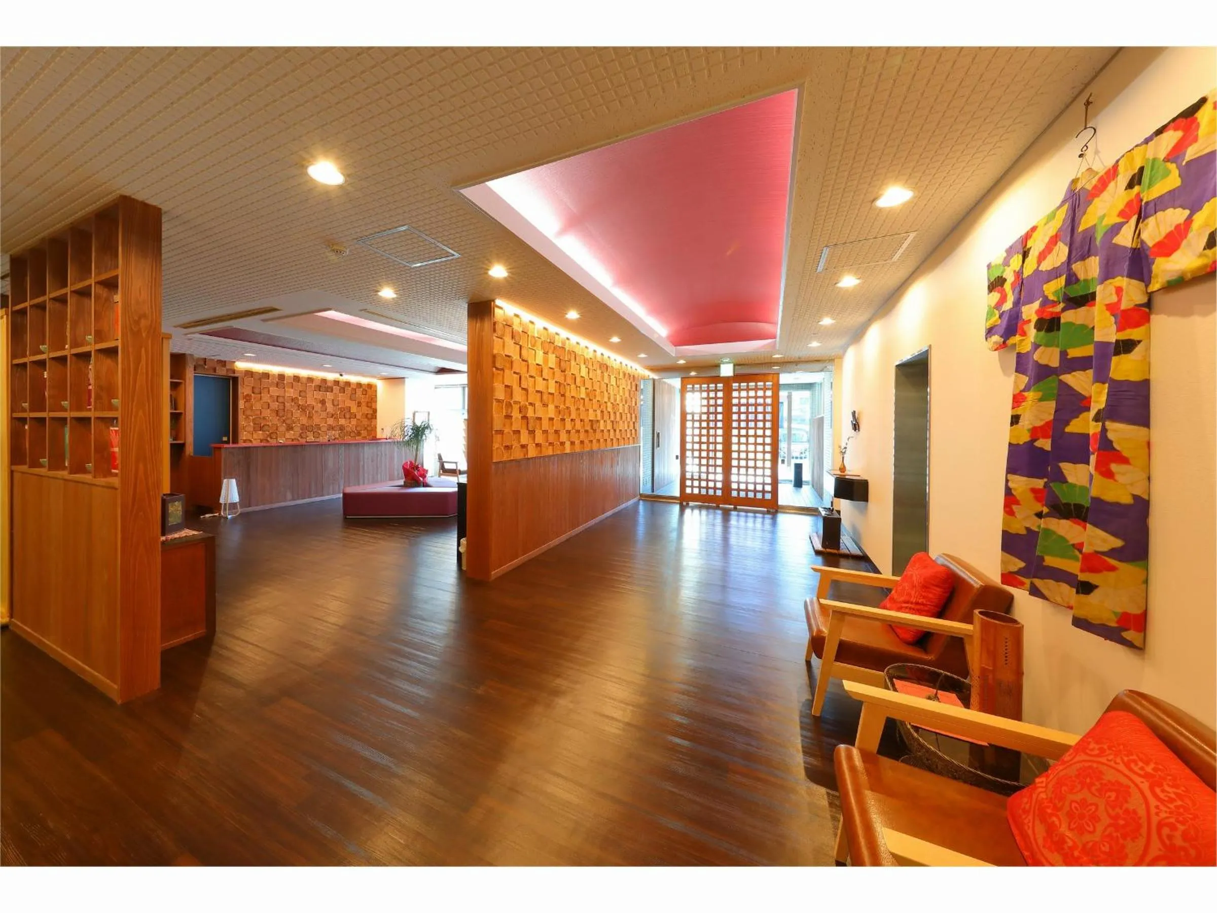 Communal lounge/ TV room in Comfort stay Miyabi