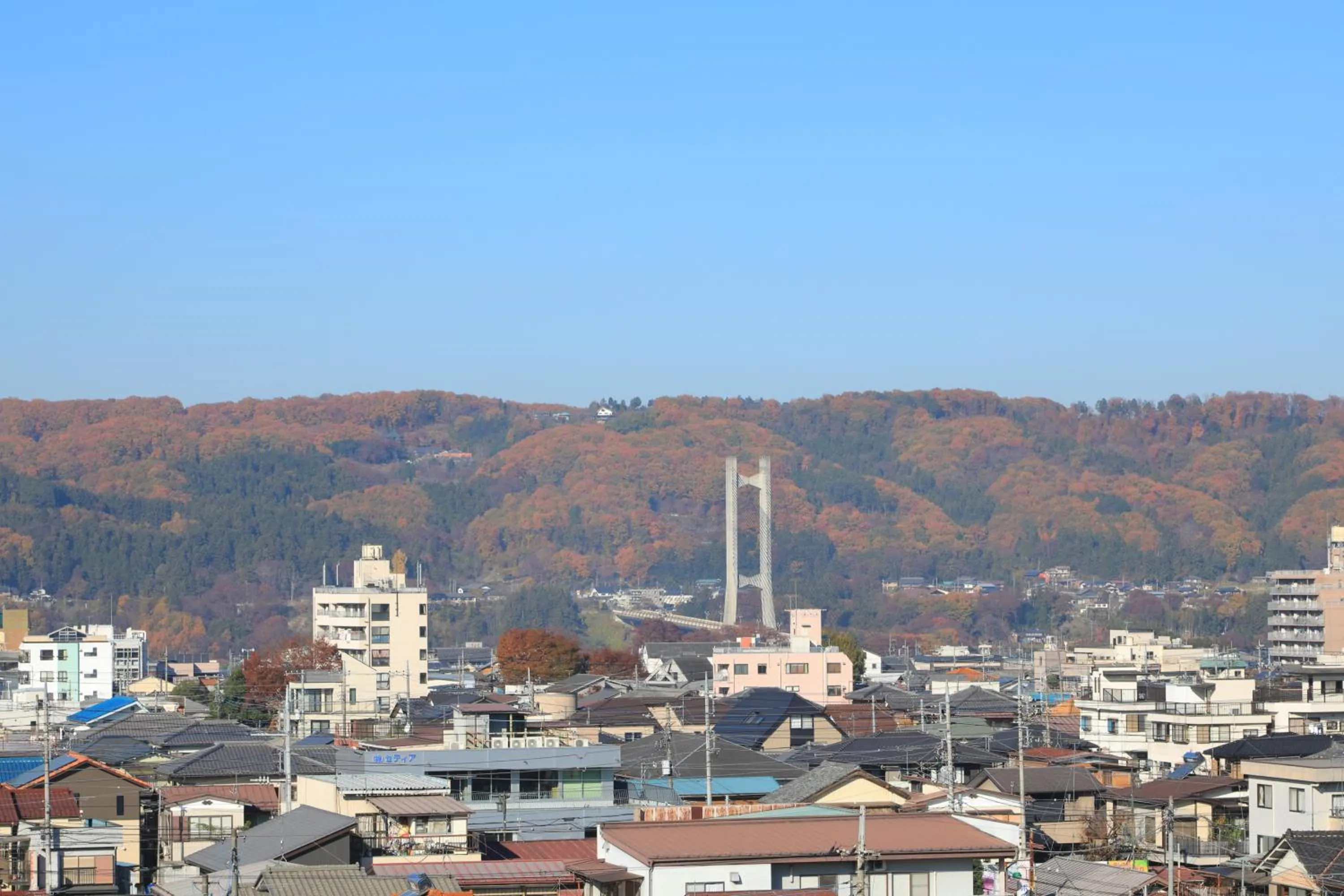 Mountain view in Comfort stay Miyabi