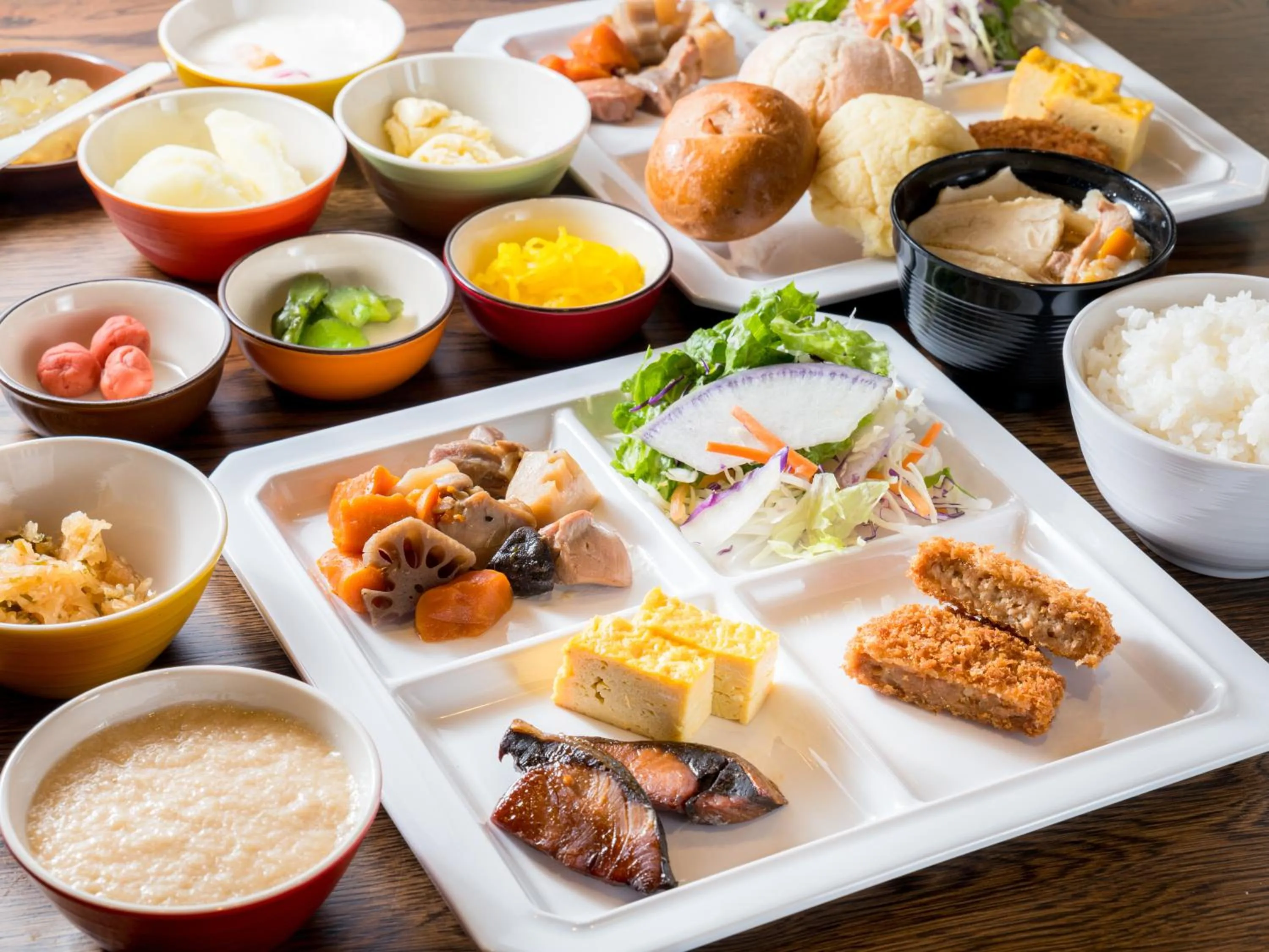 Breakfast in Super Hotel Aomori