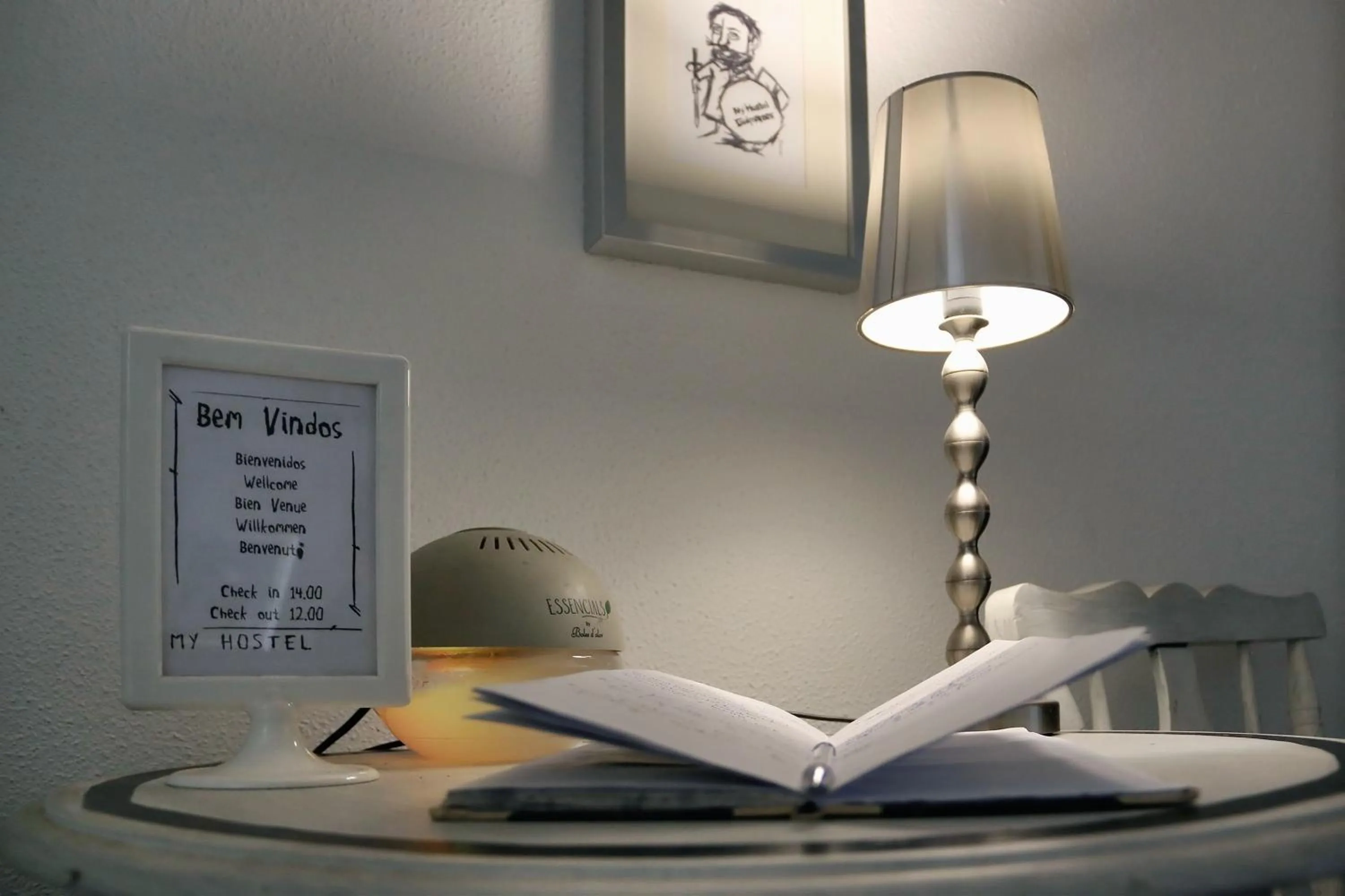 Lobby or reception in My Hostel