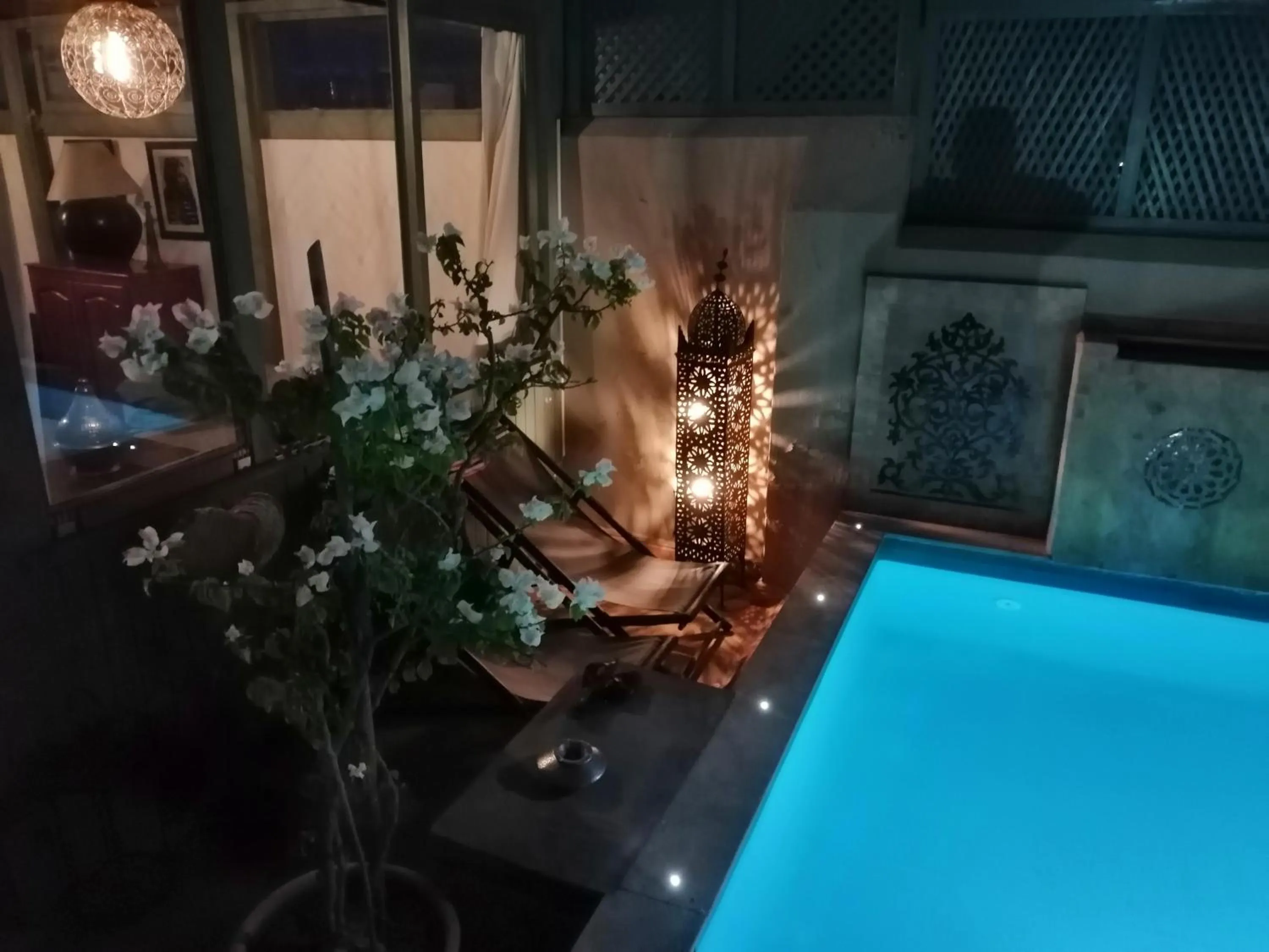 Balcony/Terrace in Riad Swaka