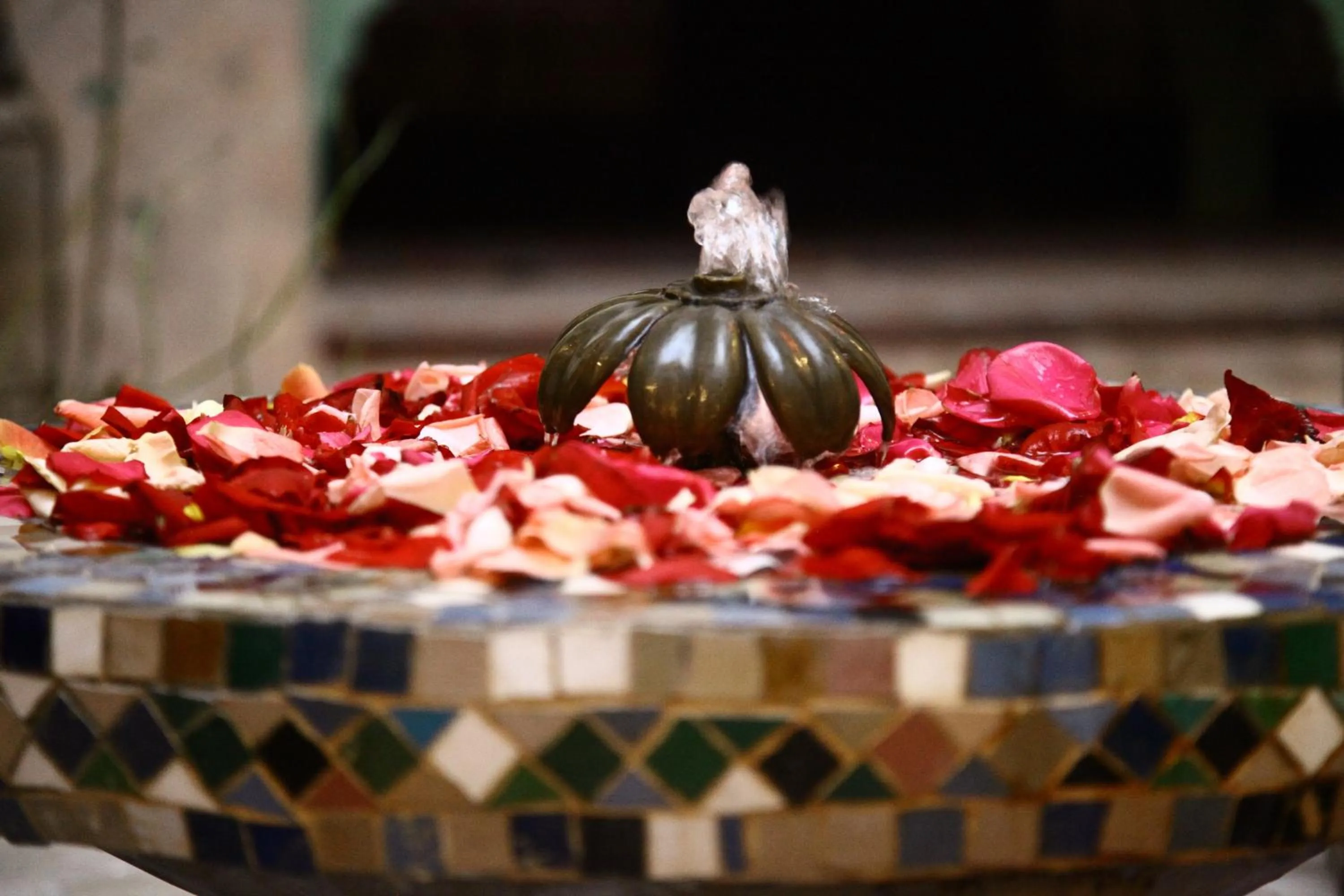 Decorative detail in Riad Swaka