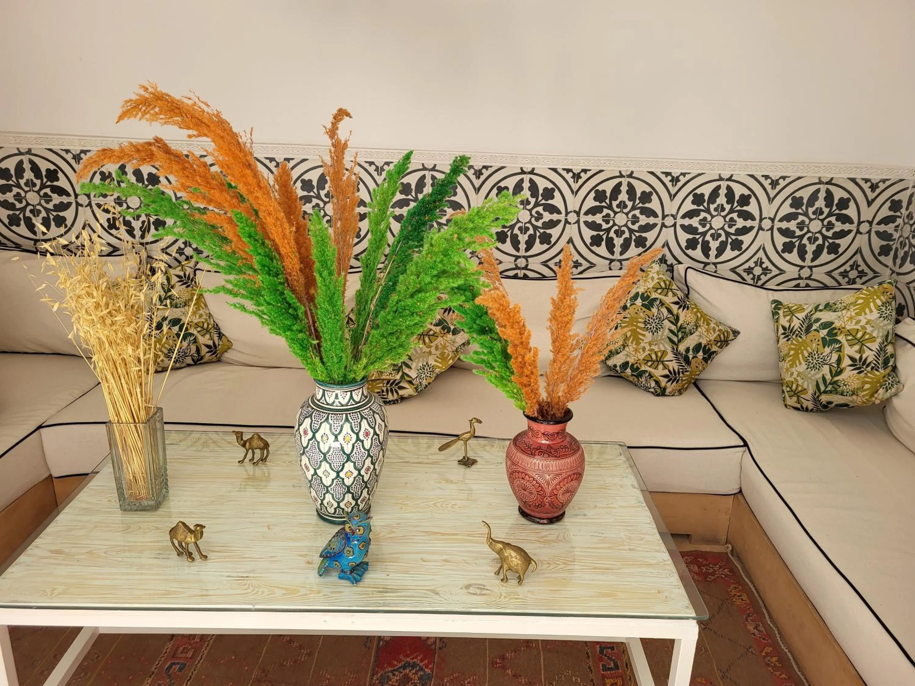 Decorative detail in Riad Swaka