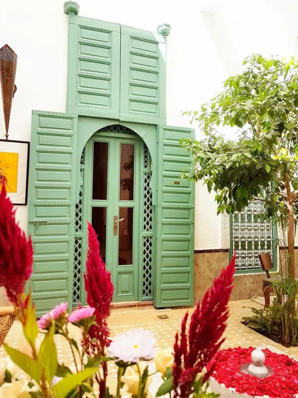 Patio in Riad Swaka