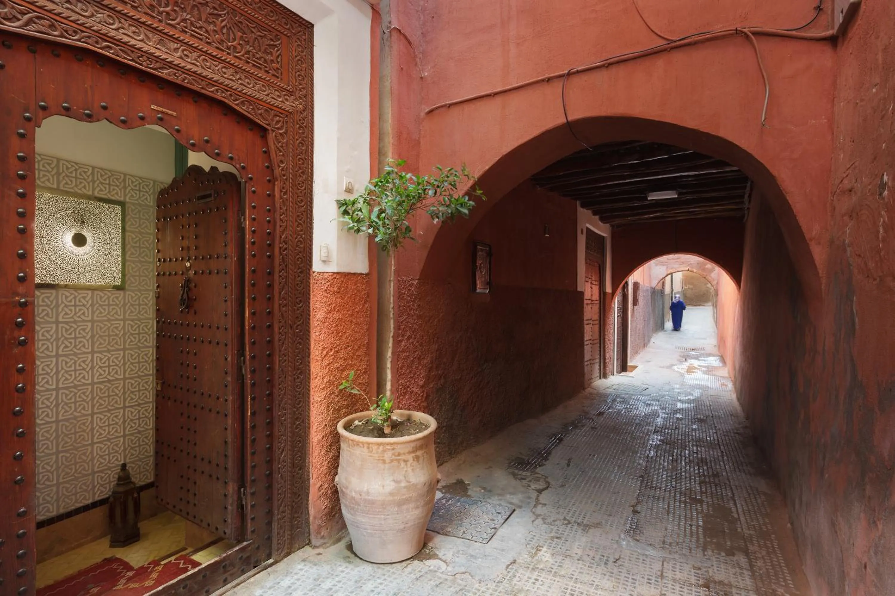Facade/entrance in Riad Swaka