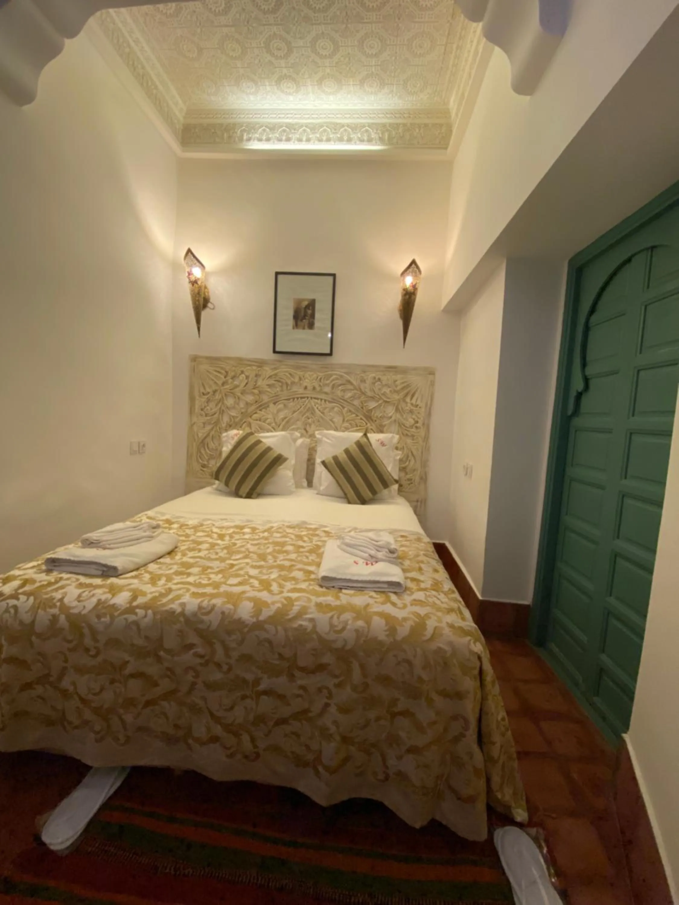 Bed in Riad Swaka