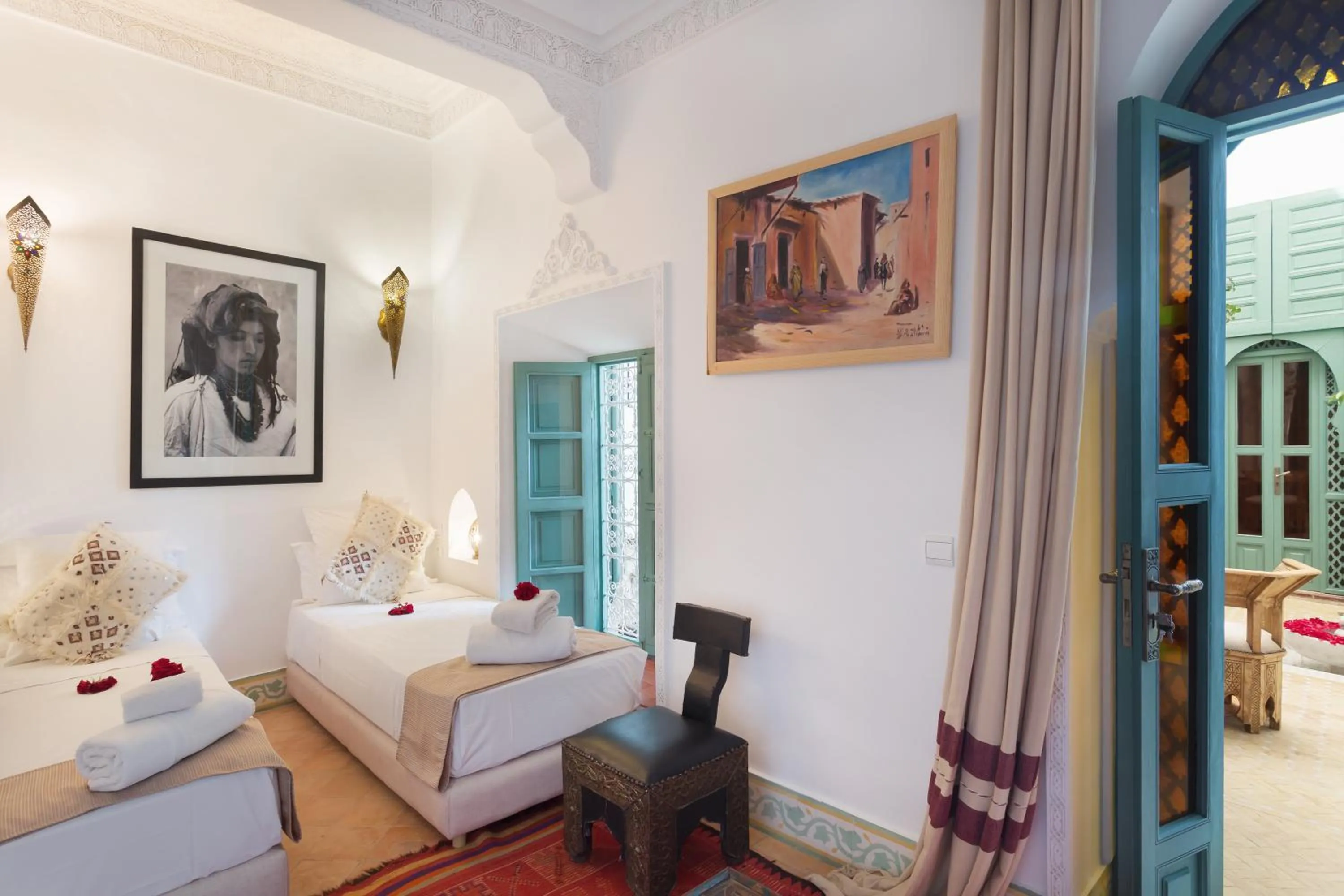 Bedroom, Bed in Riad Swaka