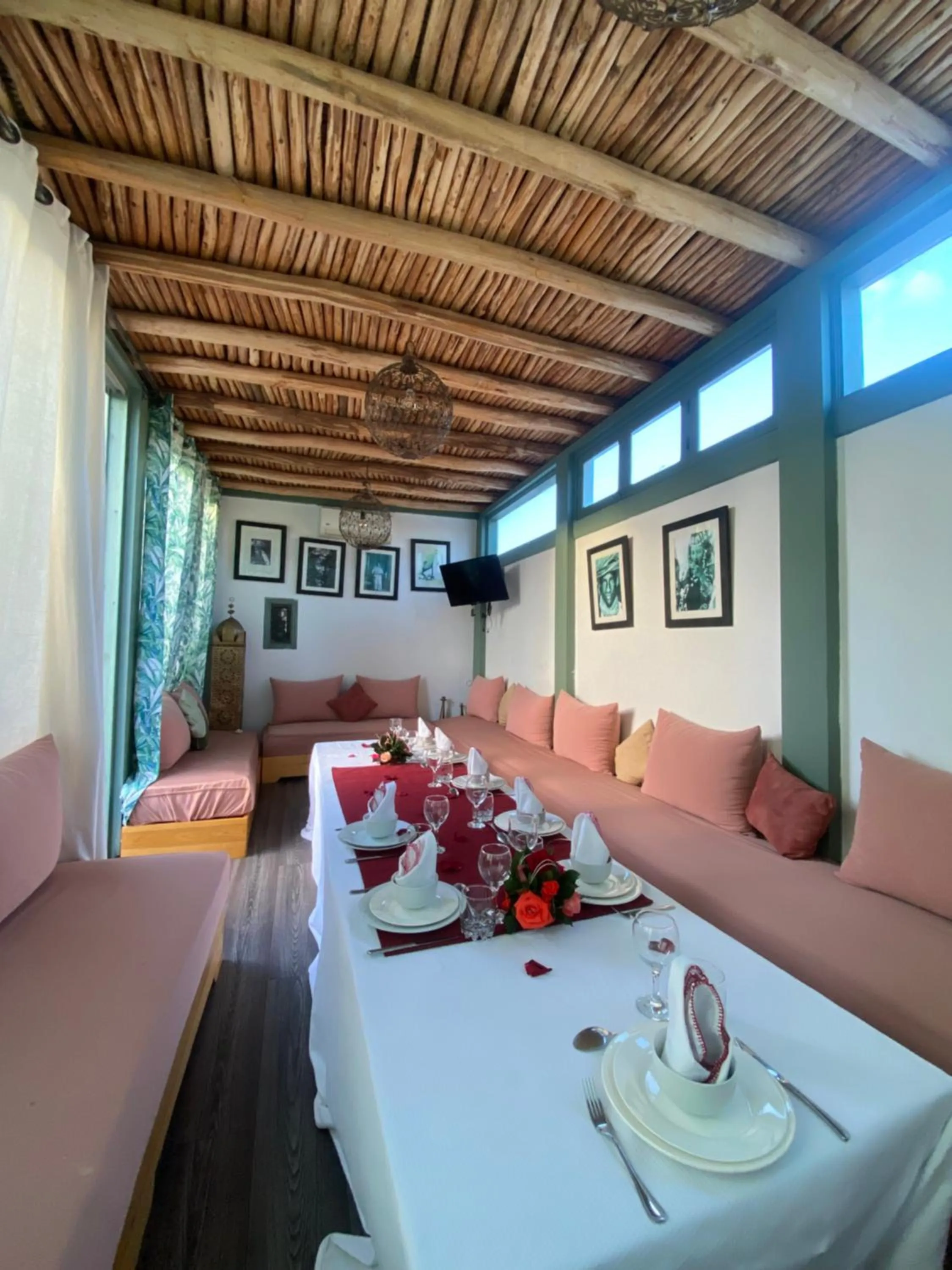 Dining area in Riad Swaka