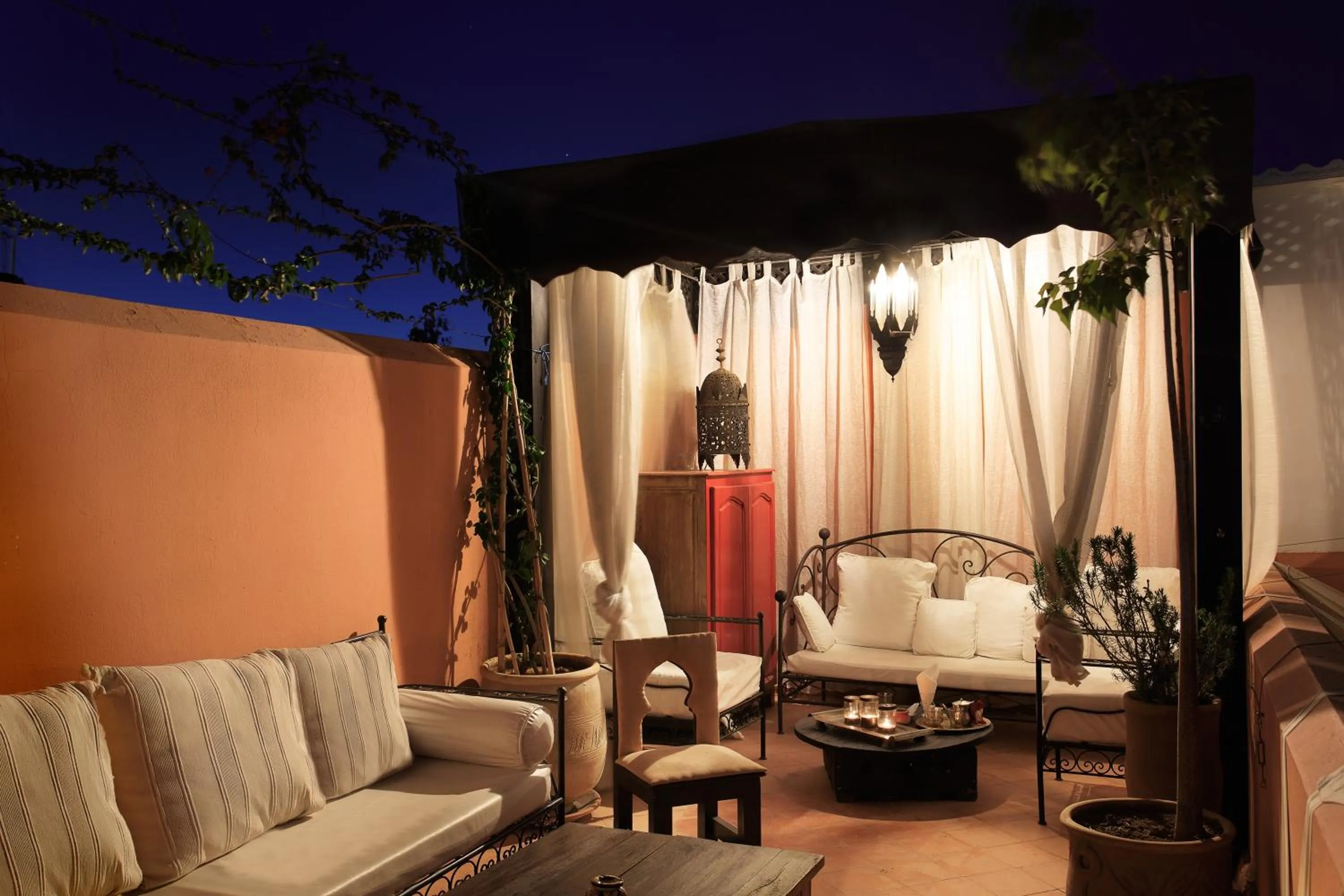 Balcony/Terrace in Riad Swaka